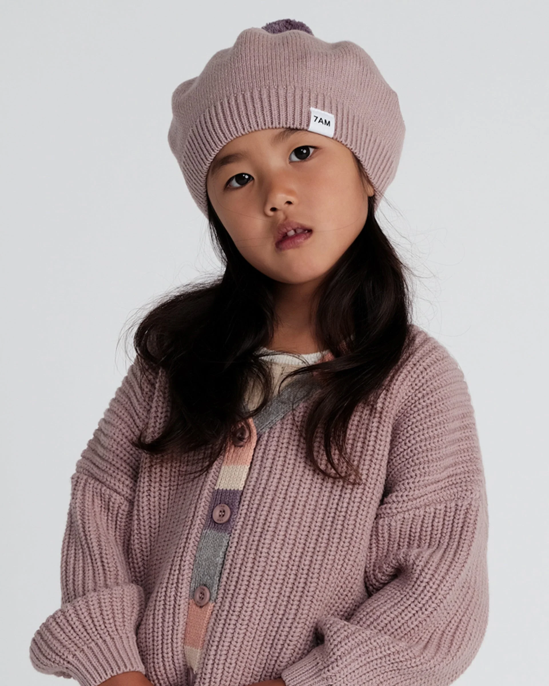 Beret - Chunky | Ash Rose - Image 2
