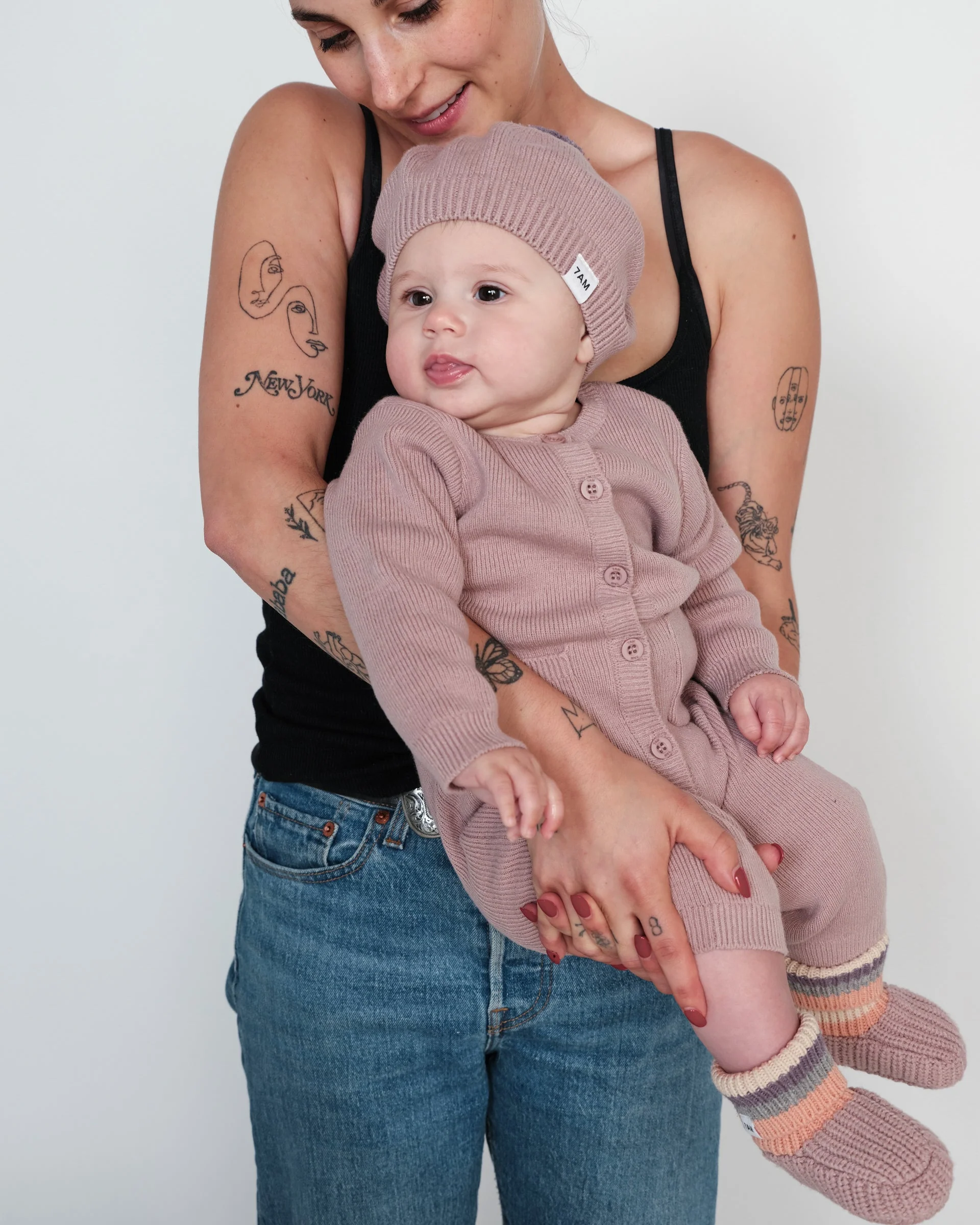 Beret - Chunky | Ash Rose - Image 5