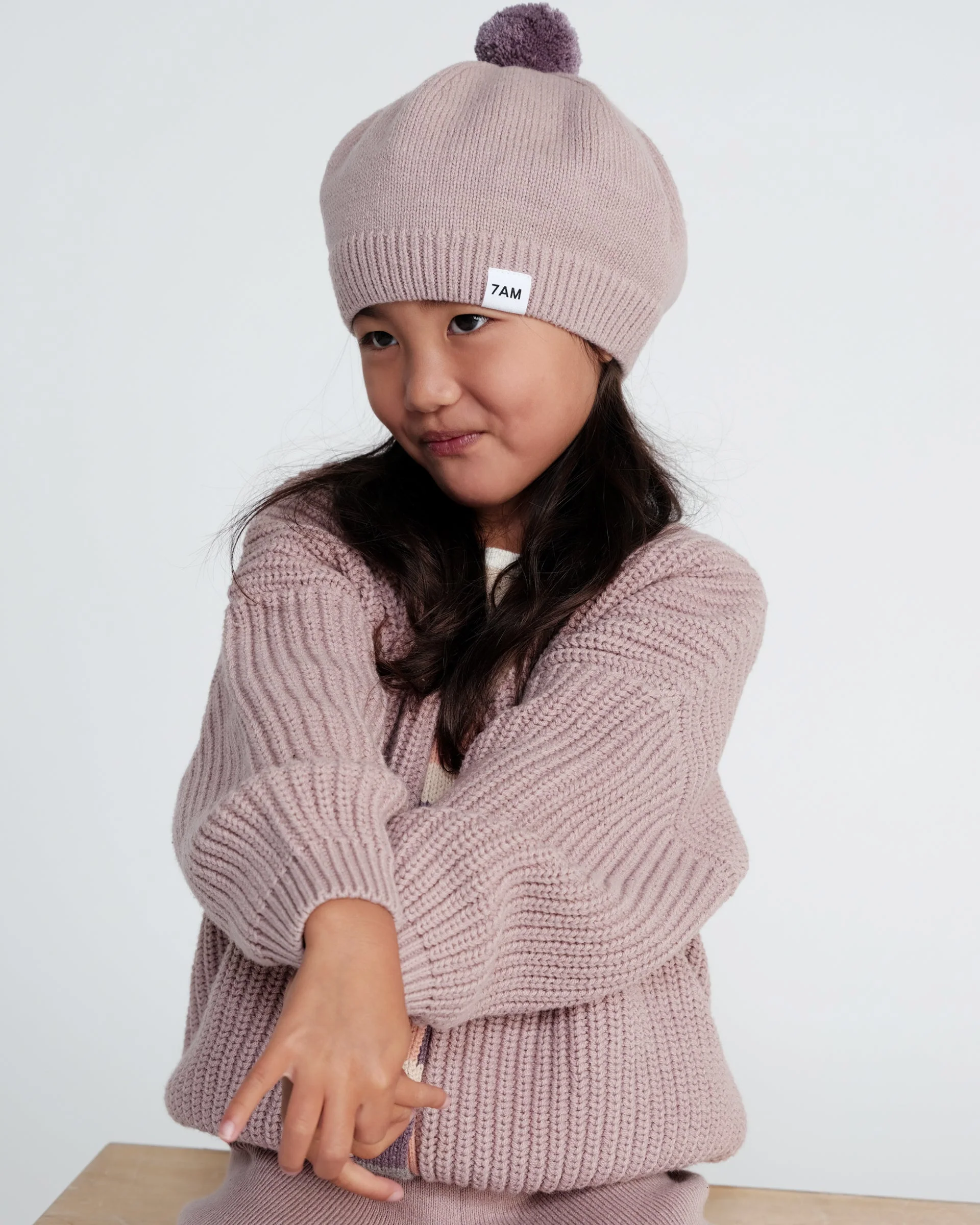 Beret - Chunky | Ash Rose - Image 7