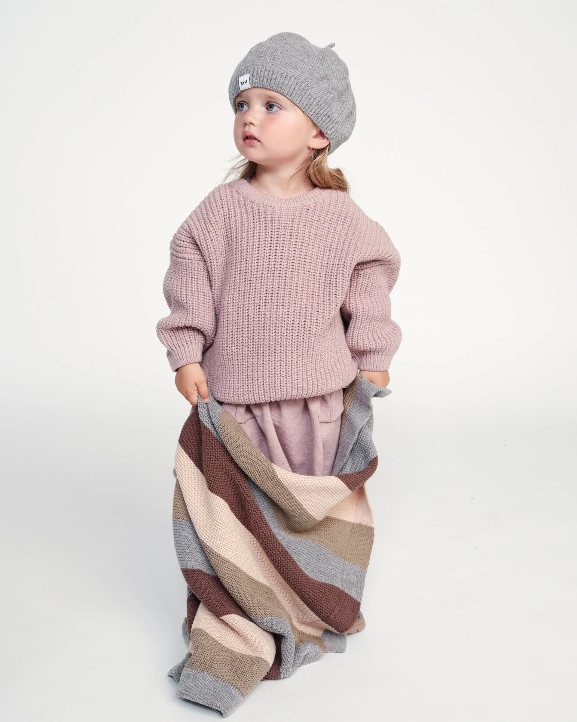 Beret - Chunky | Heather Grey - Image 10