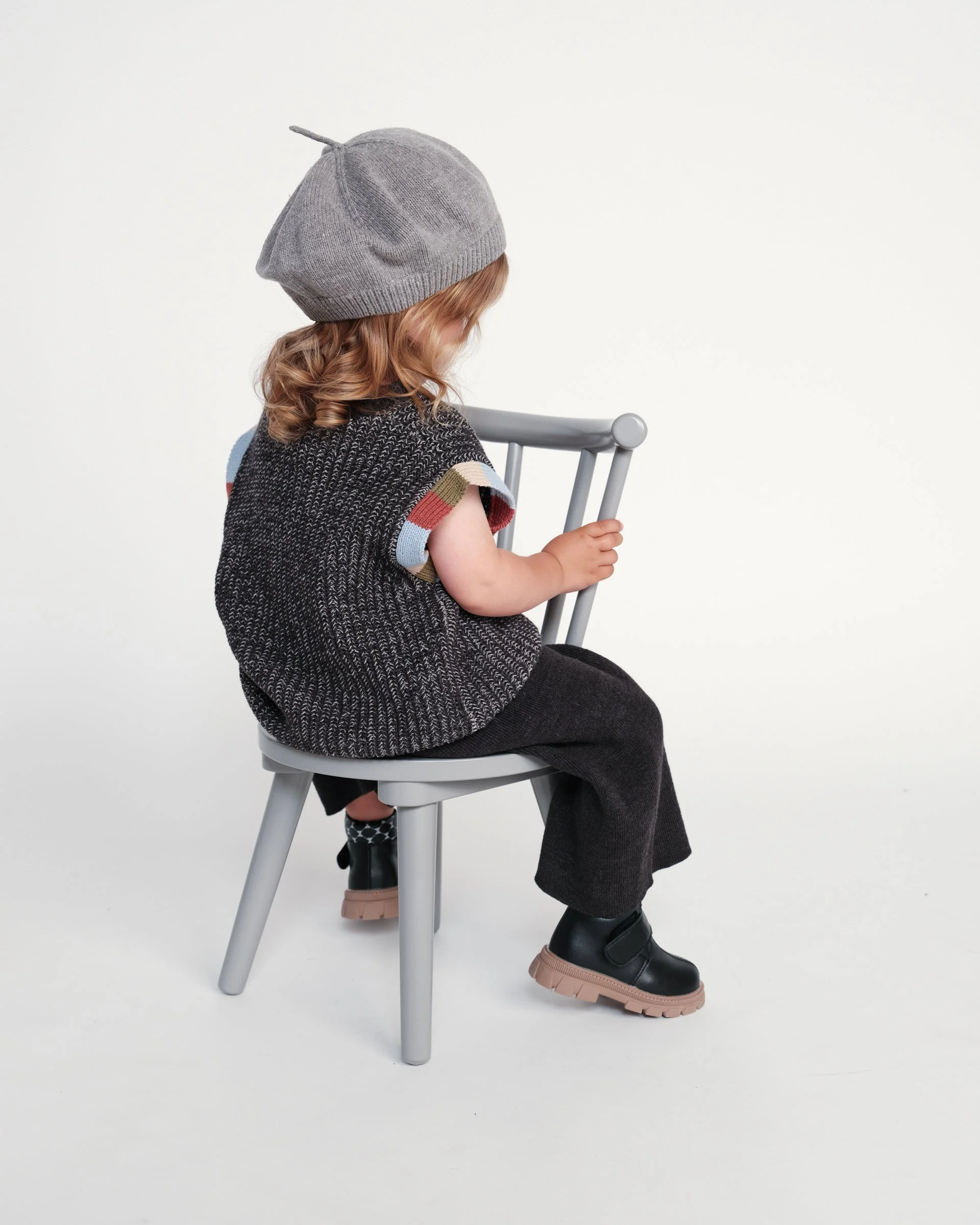 Beret - Chunky | Heather Grey - Image 6
