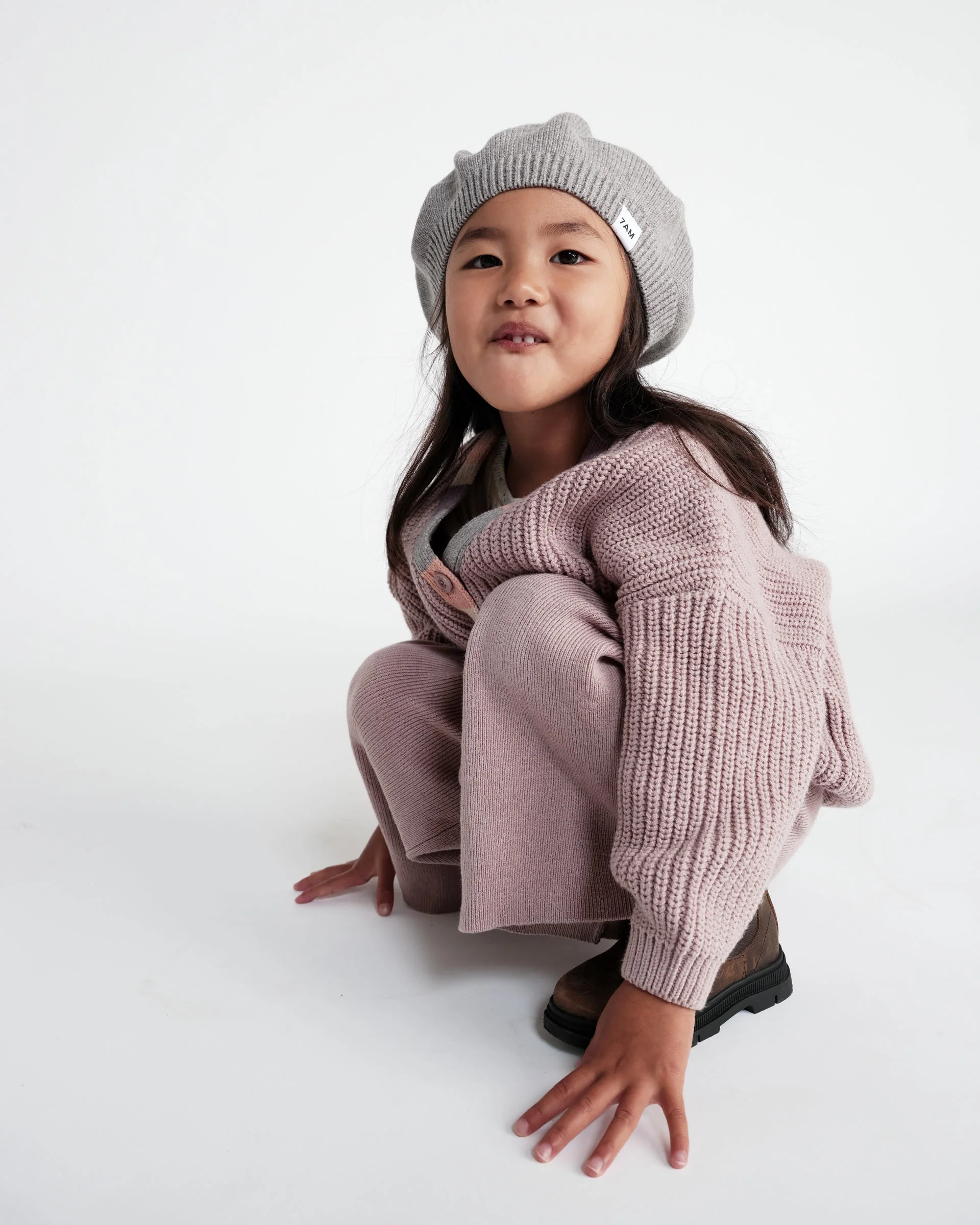 Beret - Chunky | Heather Grey - Image 7