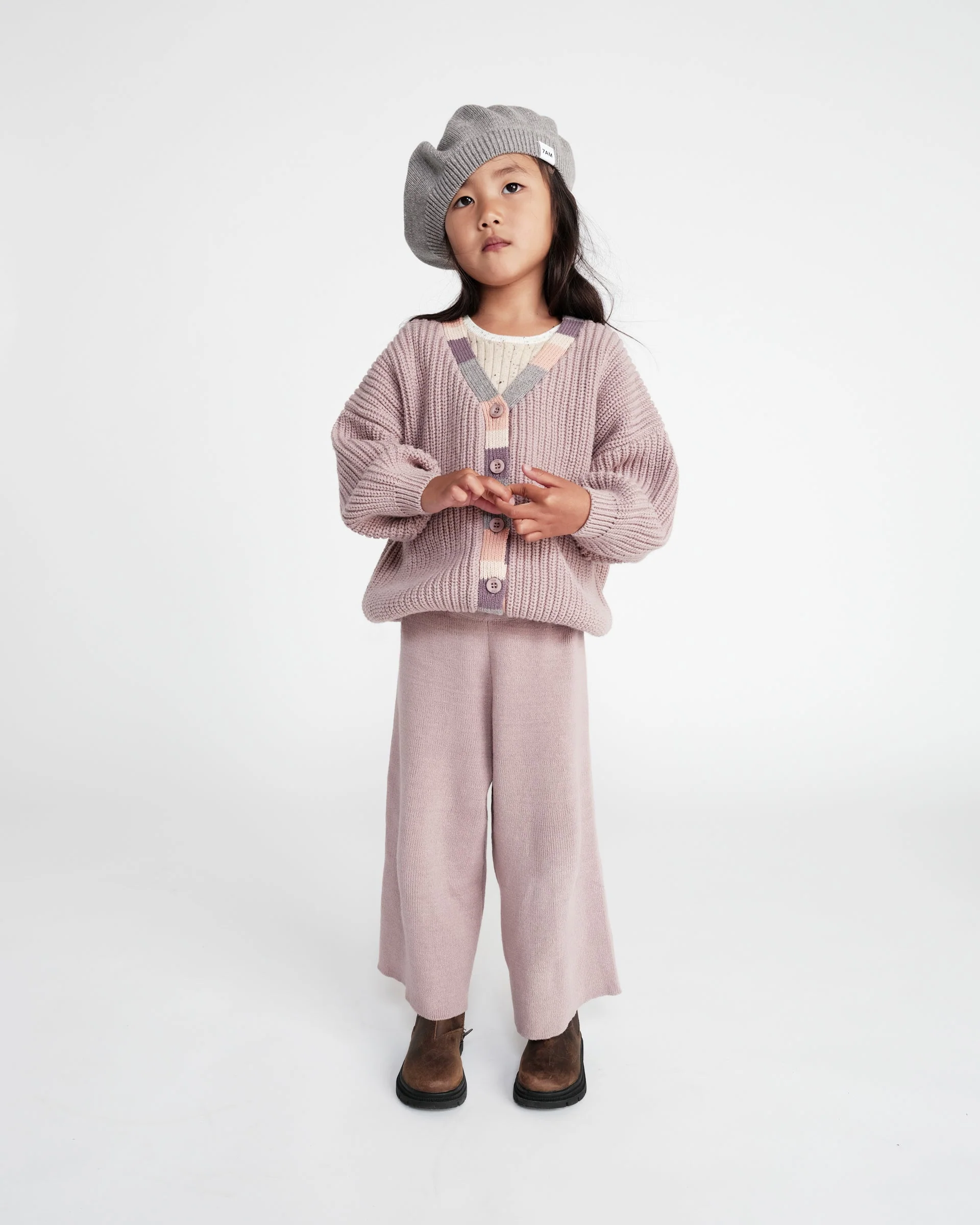 Beret - Chunky | Heather Grey - Image 8