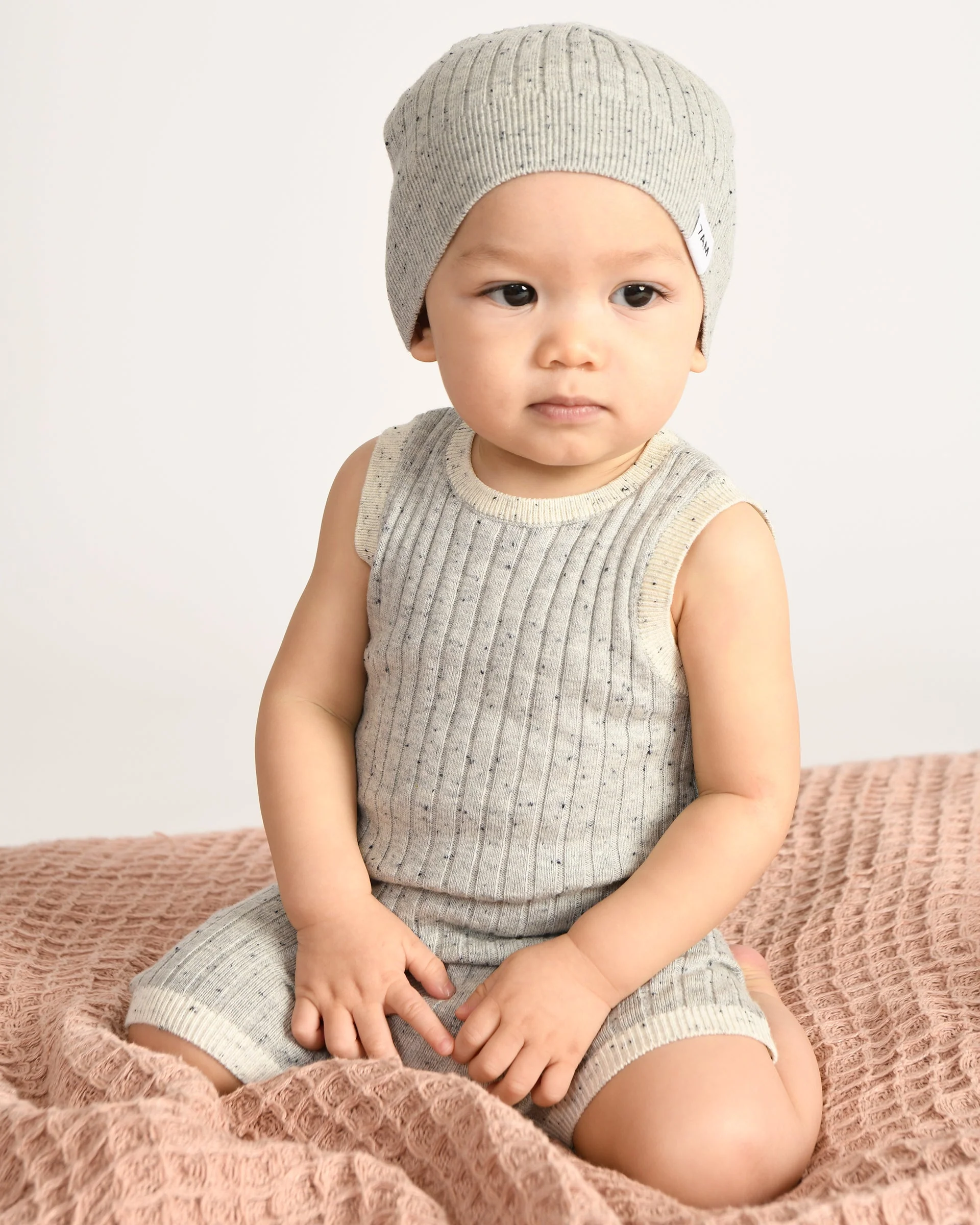 Biker Shorts - Hug Me | Light Heather Grey - Image 8
