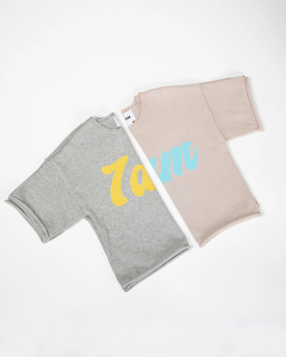 Boxy Cotton Tee | Oat - Image 2