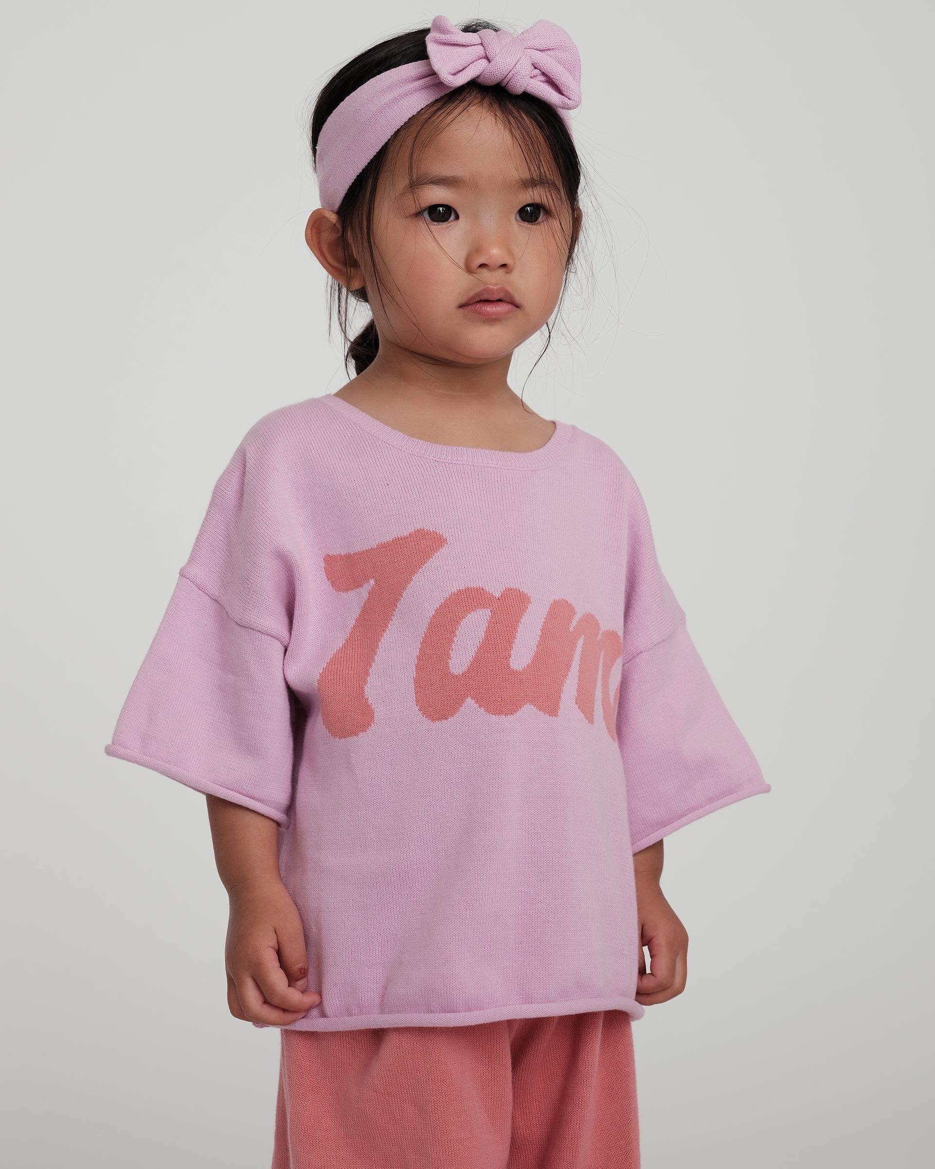 Boxy Cotton Tee | Pink - Image 2