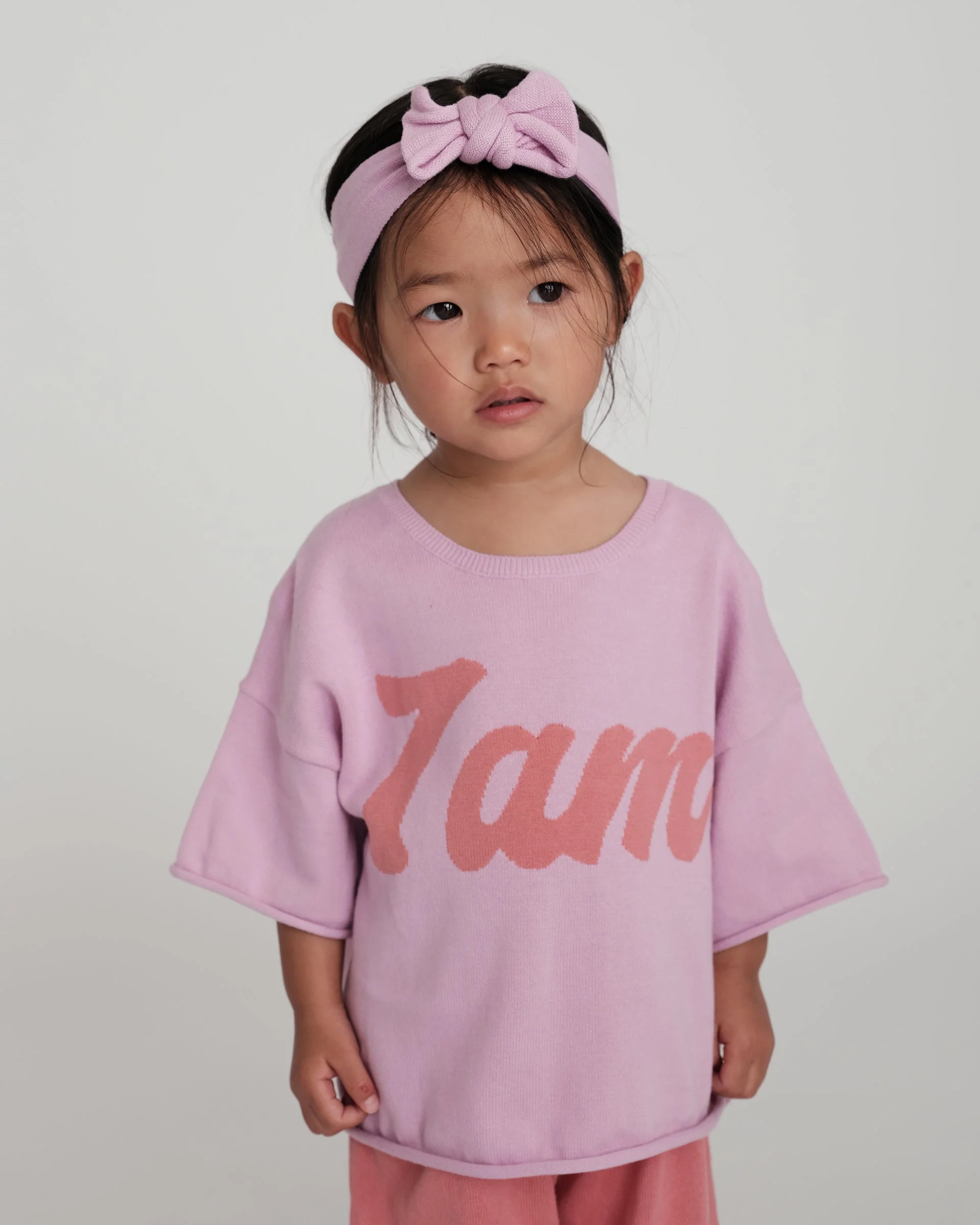 Boxy Cotton Tee | Pink - Image 6