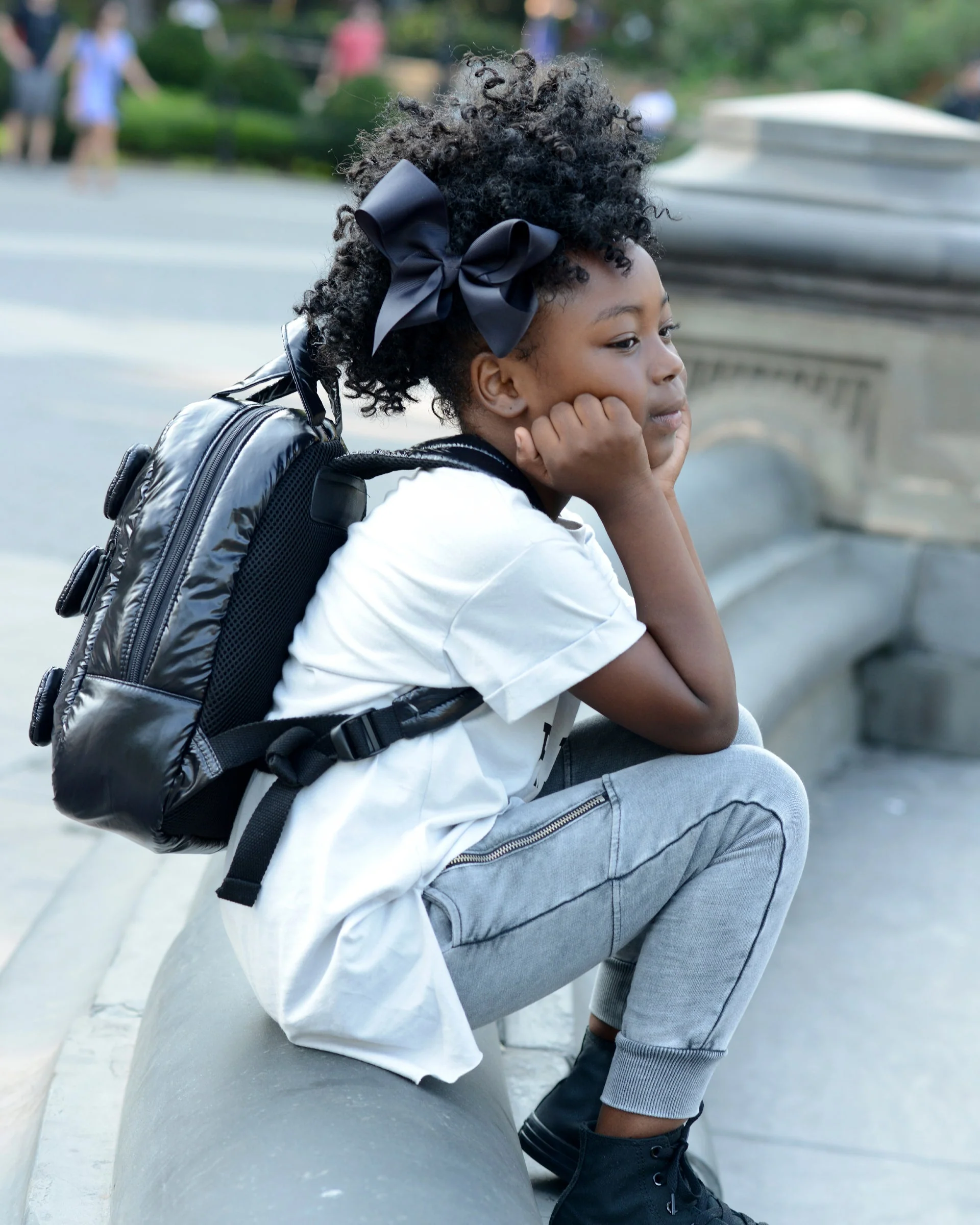 Bows Backpack | Black - Image 3