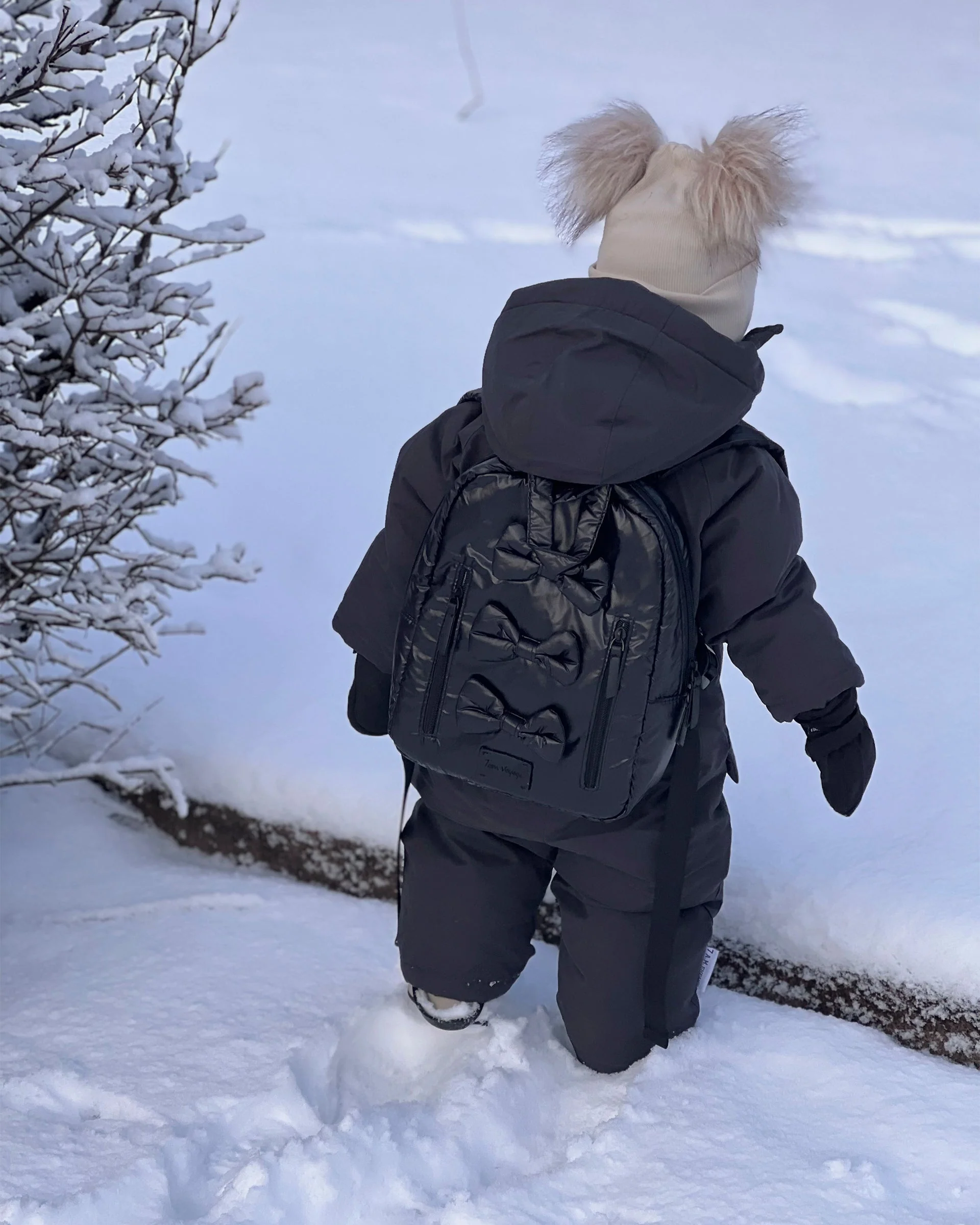 Bows Backpack | Black - Image 5