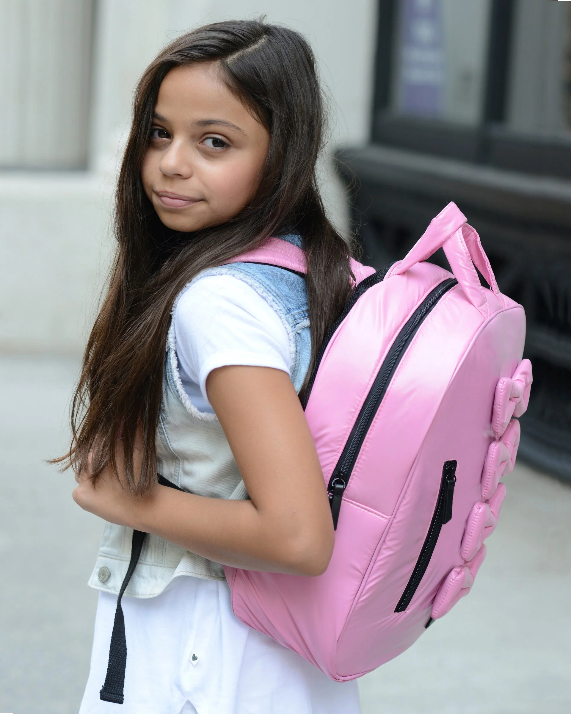 Bows Backpack | Blush - Image 12