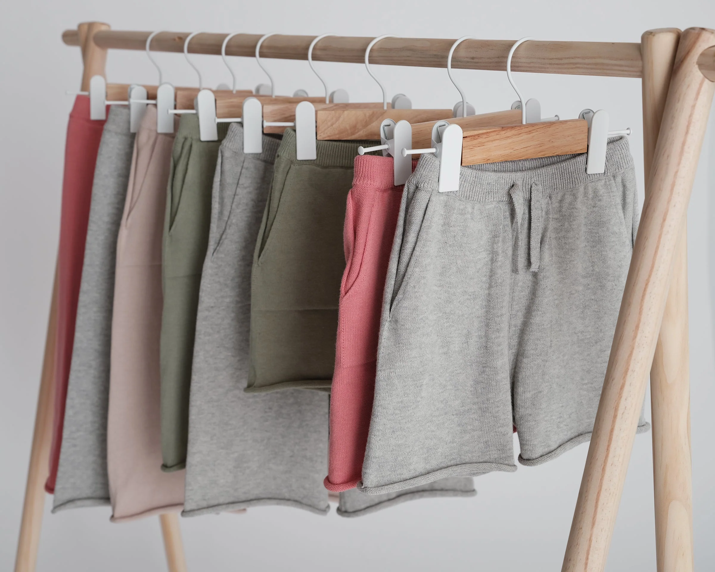 Cotton Relaxed Pants | Coral - Image 4