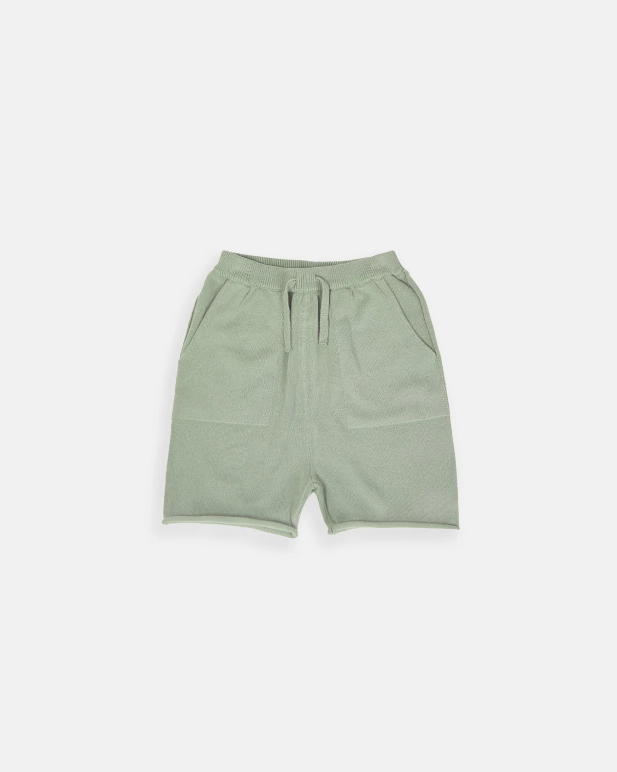 Cotton Slouchy Shorts | Sage
