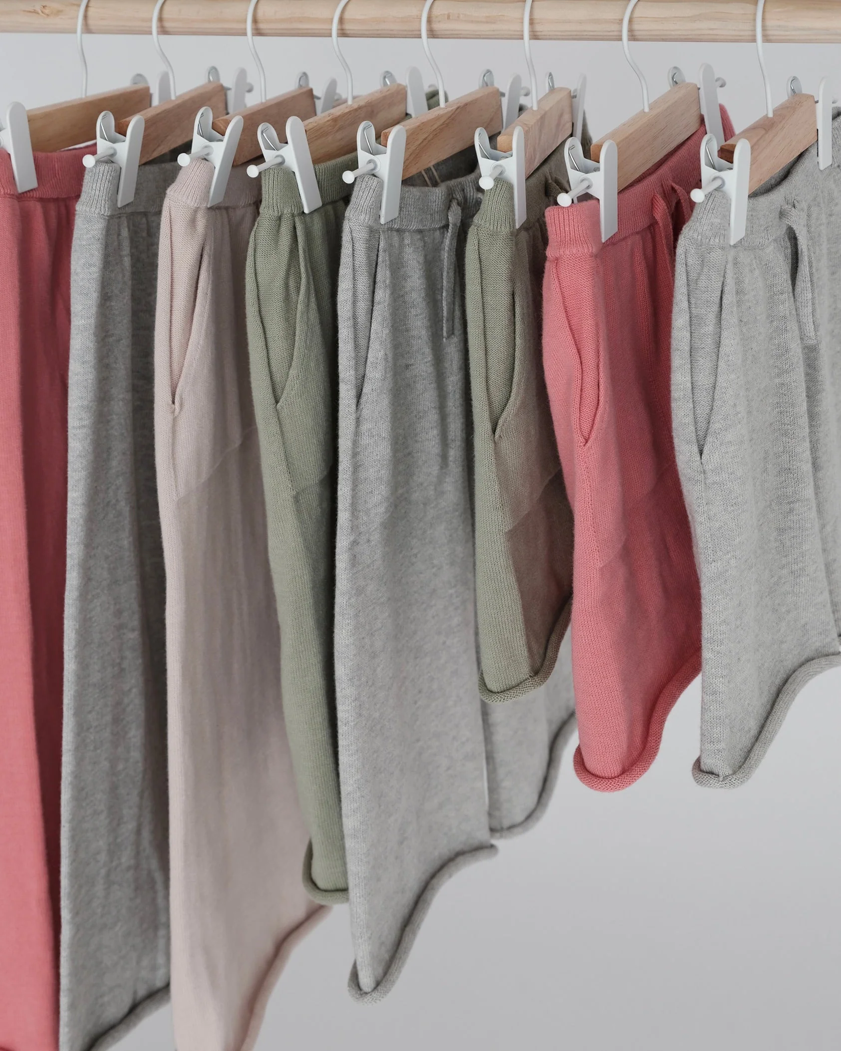 Cotton Slouchy Shorts | Sage - Image 3