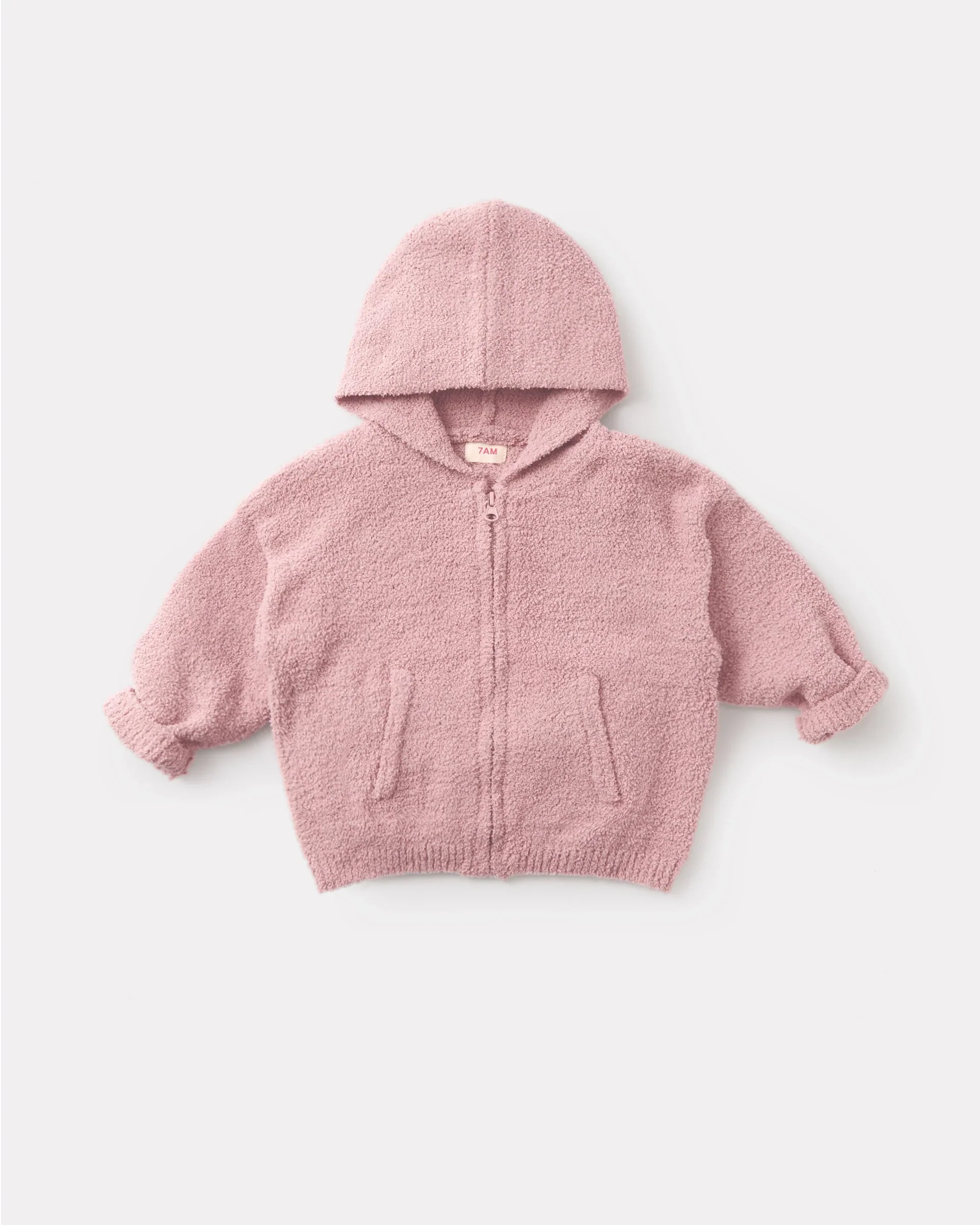Zip Up Hoodie - Fuzzy | Ash Rose