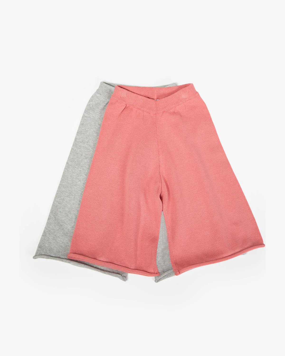 Boxy Cotton Wide Pants | Coral - Image 4