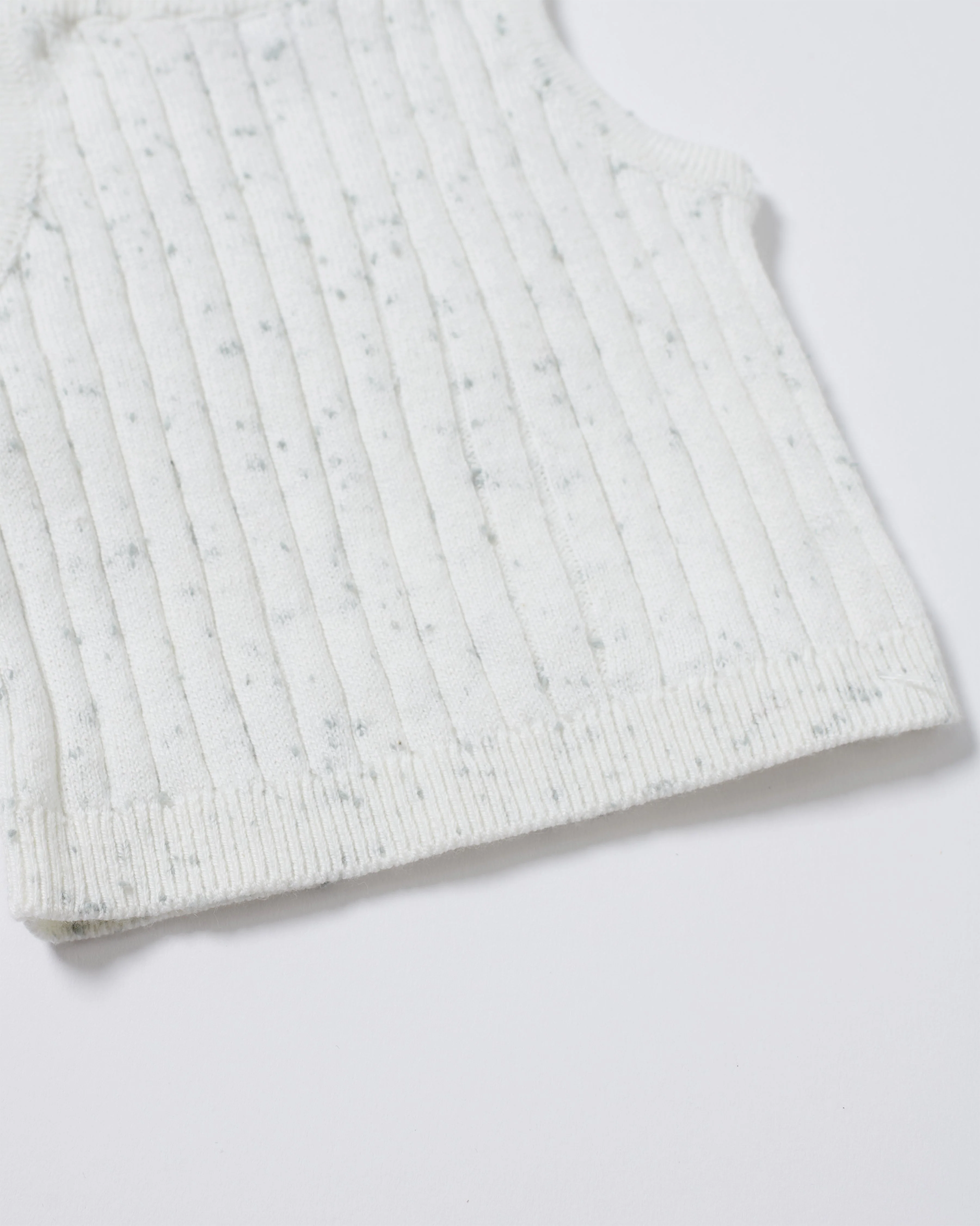 Camisole Cropped - Ribbed | Seashell - Image 3
