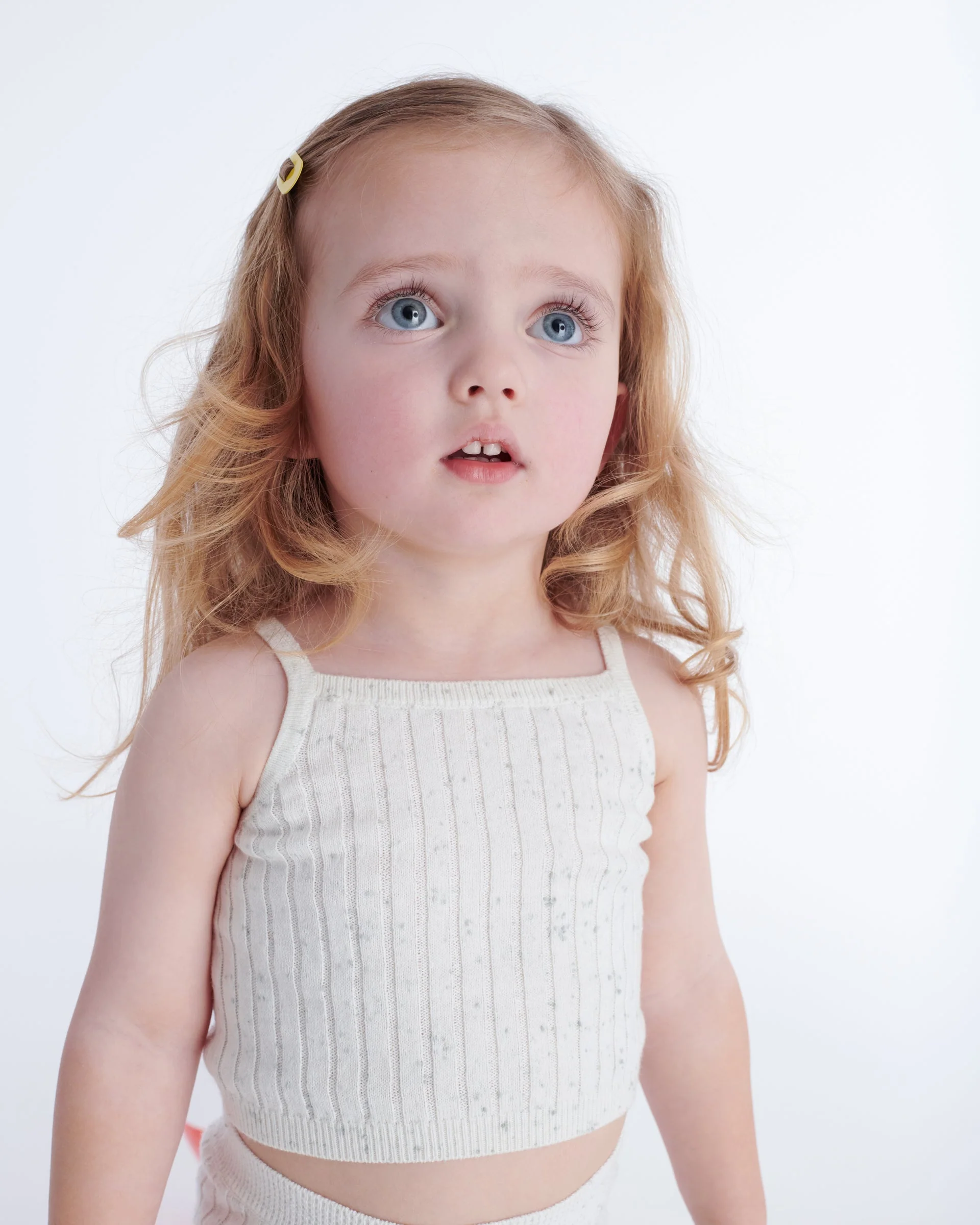 Camisole Cropped - Ribbed | Seashell - Image 5