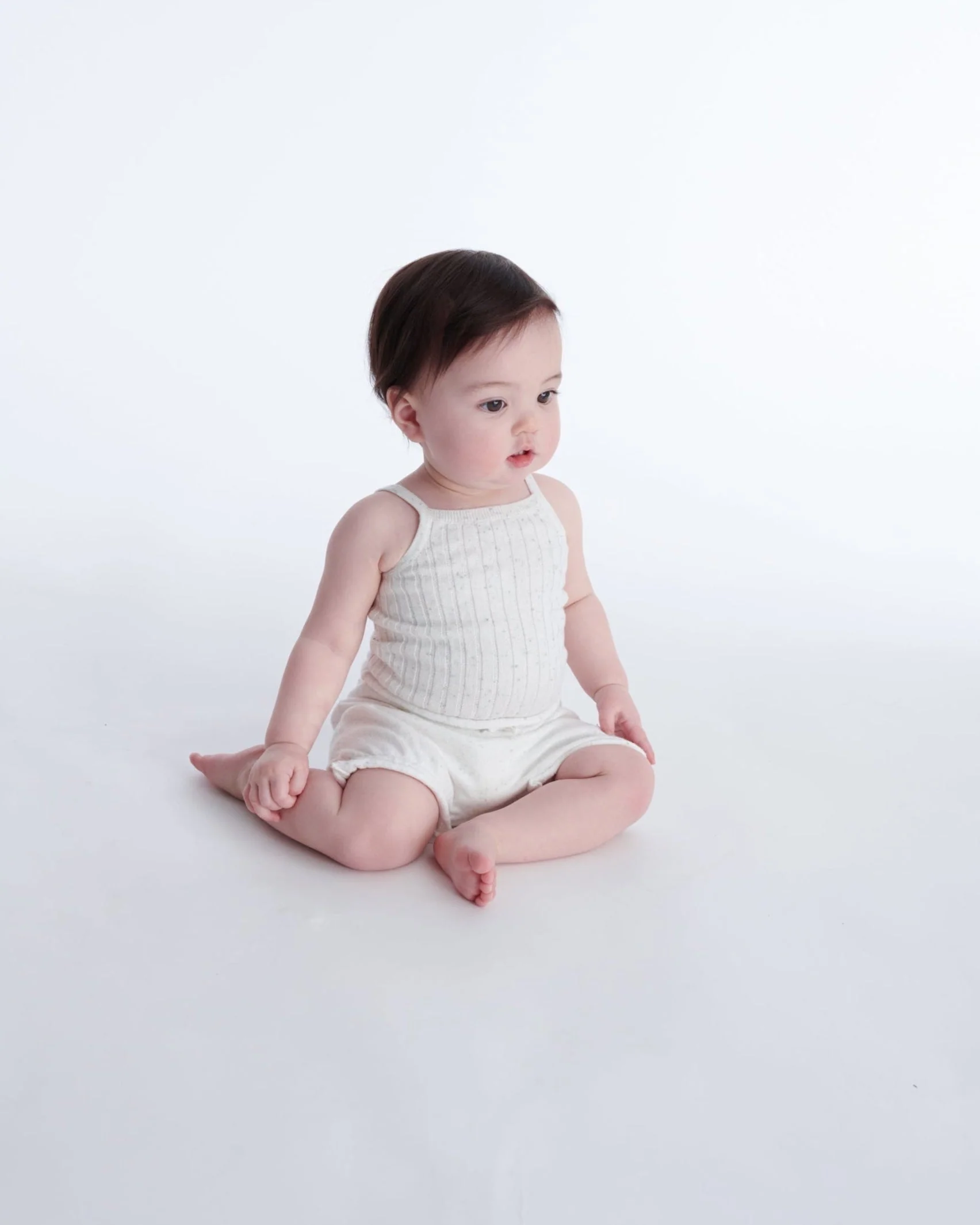 Camisole Cropped - Ribbed | Seashell - Image 9