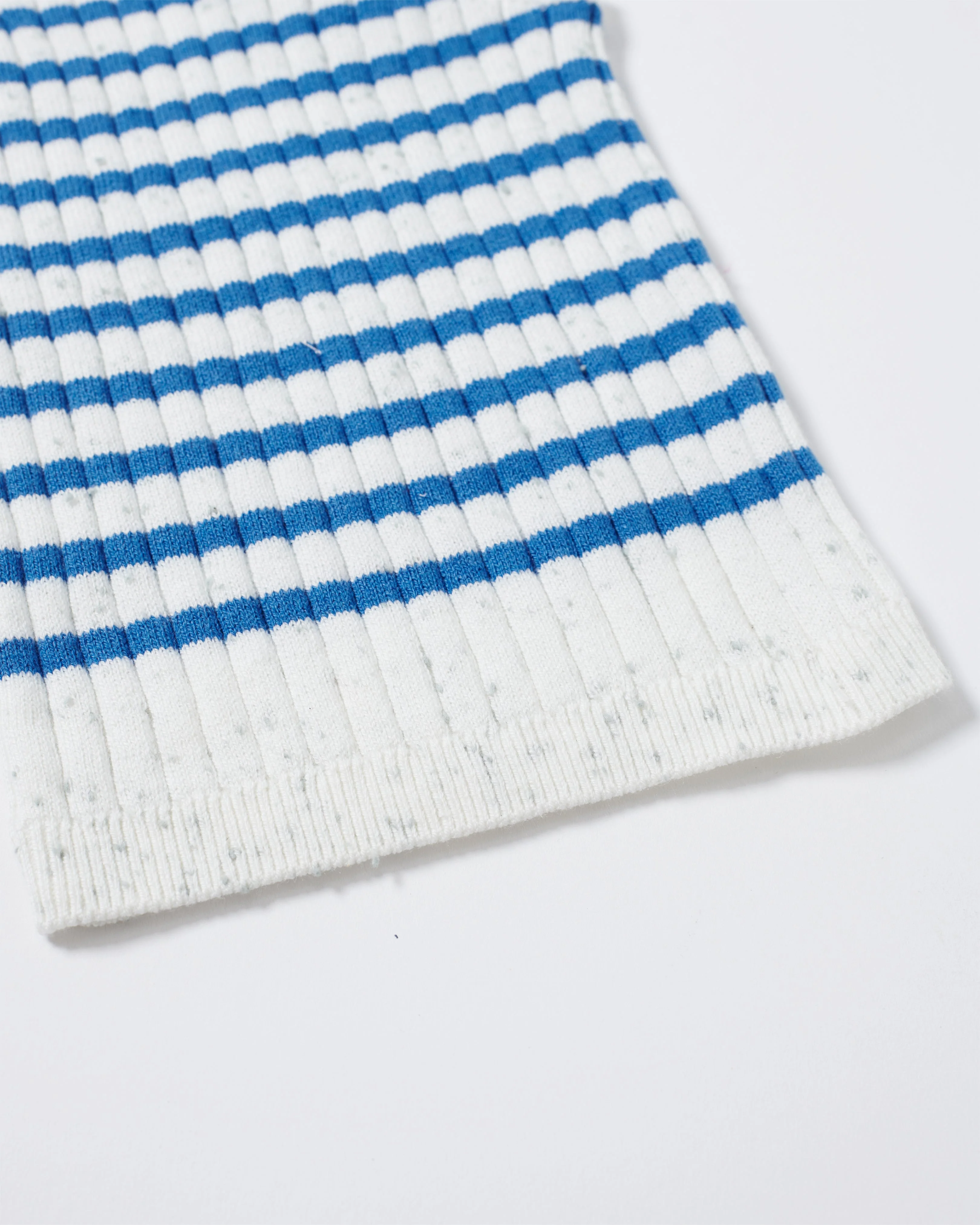 Camisole Mariniere - Ribbed | Seashell/Blue Stripes - Image 3