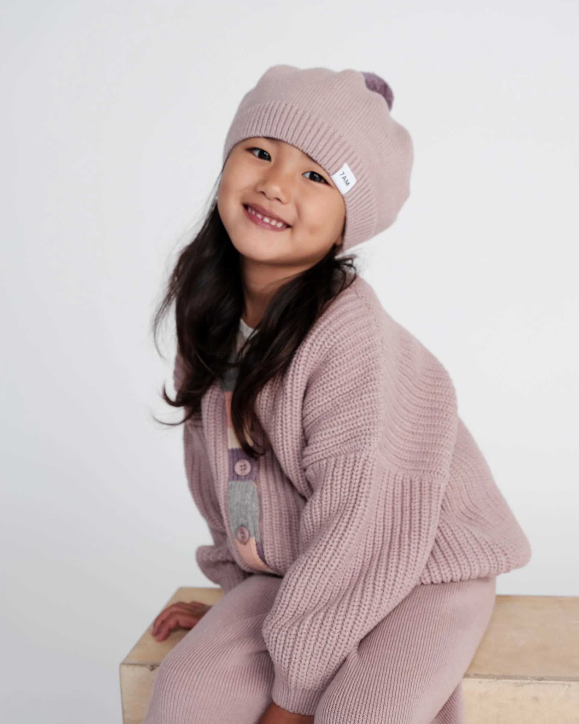 Cardigan - Chunky | Ash Rose - Image 3