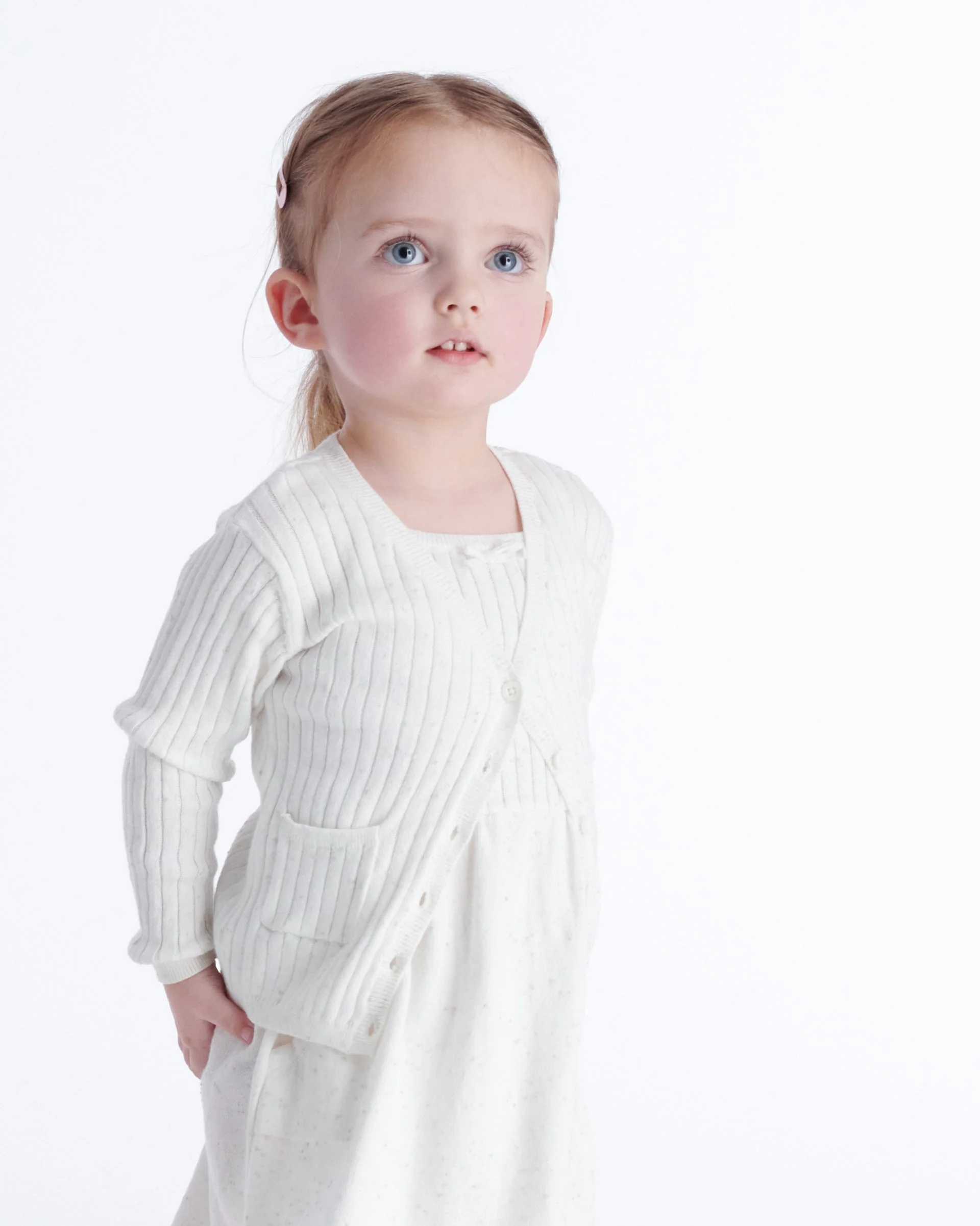 Cardigan - Ribbed | Seashell - Image 13