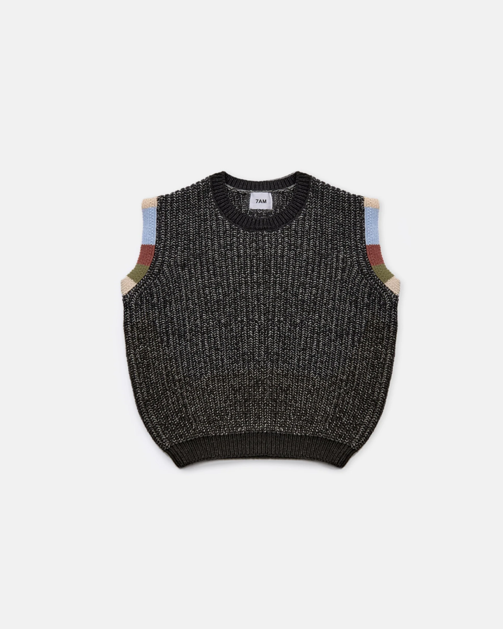 Vest - Chunky | Black Melange