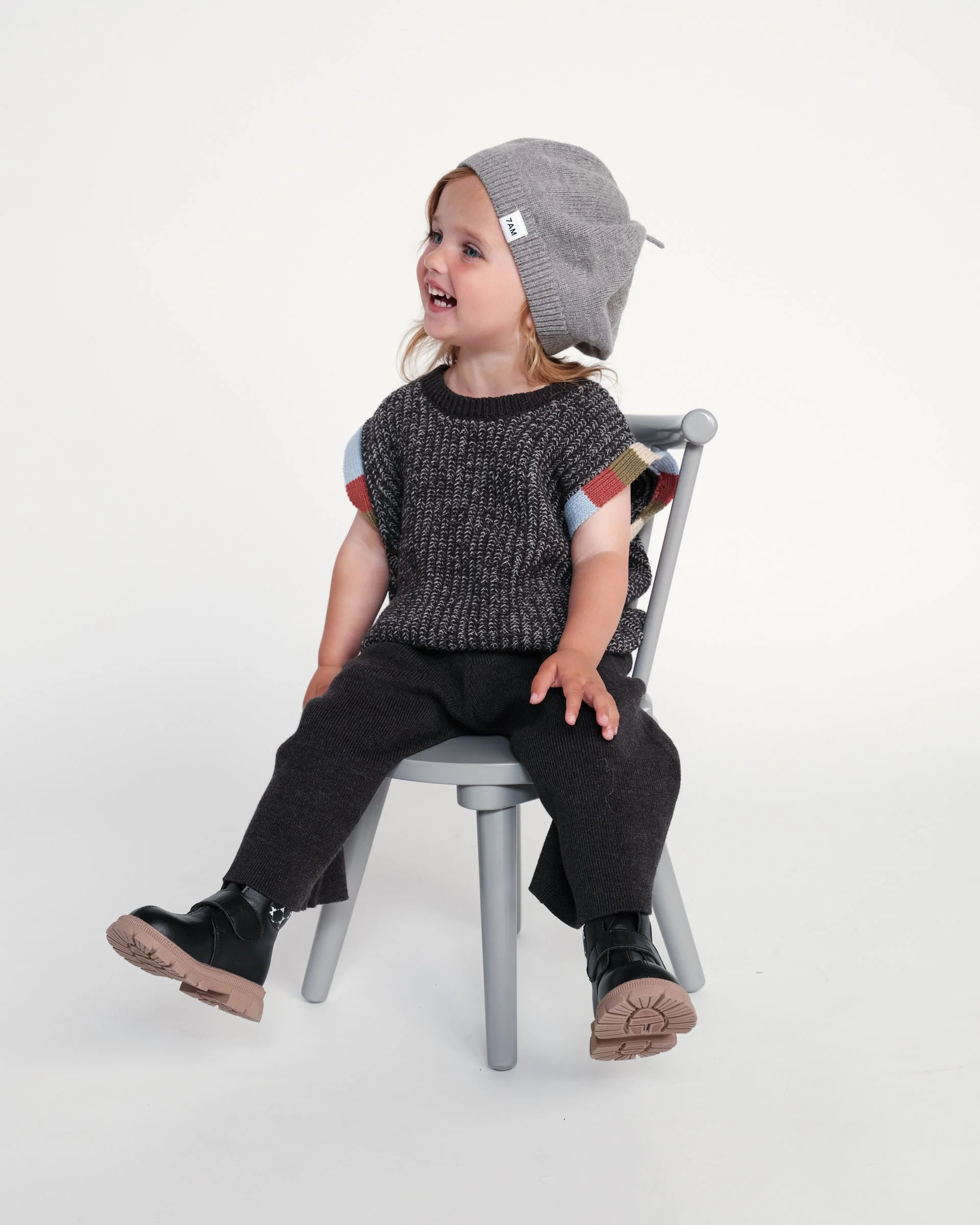 Vest - Chunky | Black Melange - Image 8