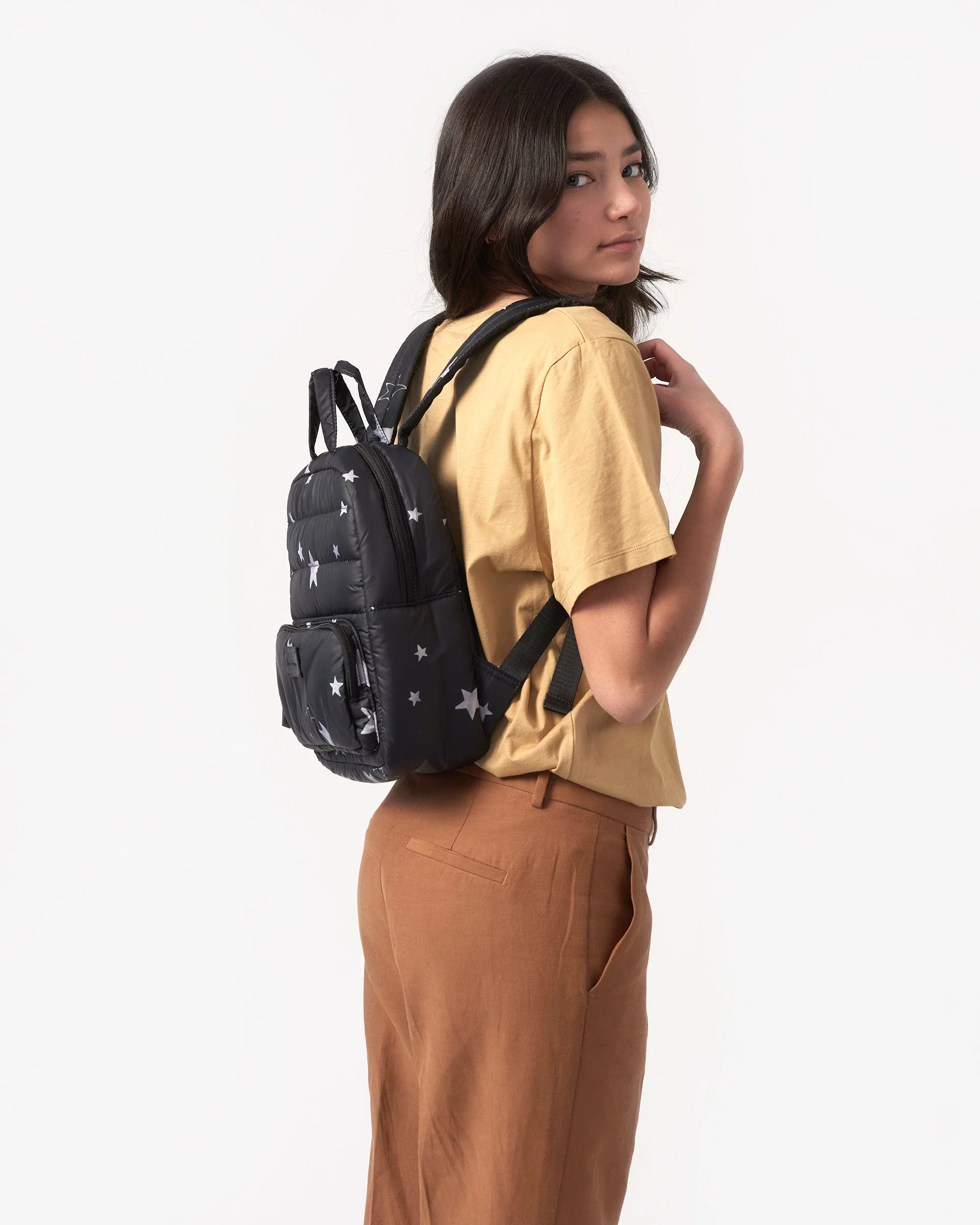 Classic Backpack - Prints | Black Stars Print - Image 11