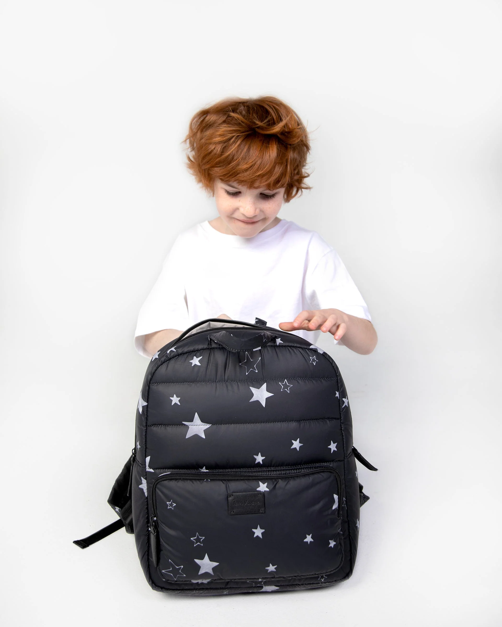 Classic Backpack - Prints | Black Stars Print - Image 14