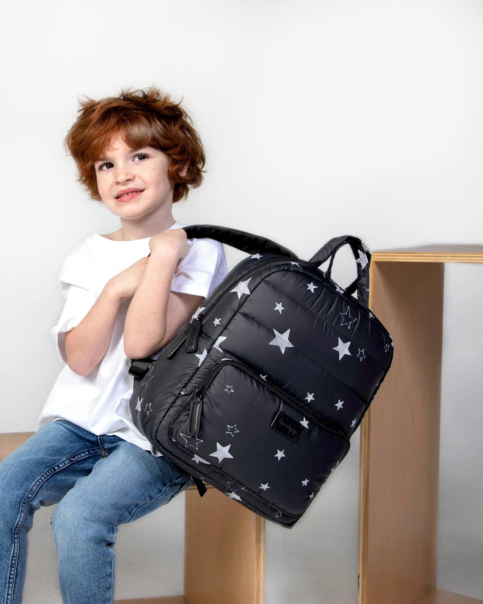 Classic Backpack - Prints | Black Stars Print - Image 15
