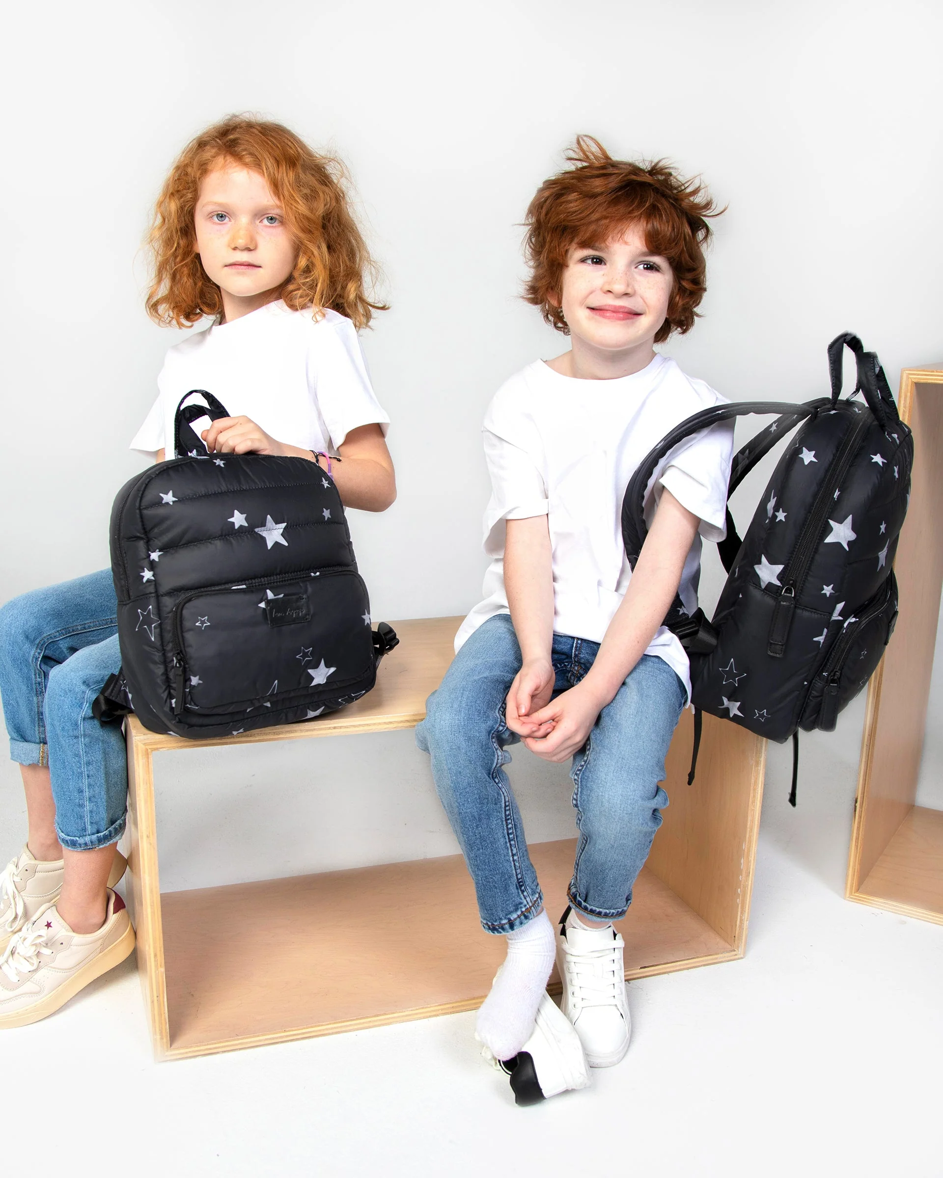 Classic Backpack - Prints | Black Stars Print - Image 5
