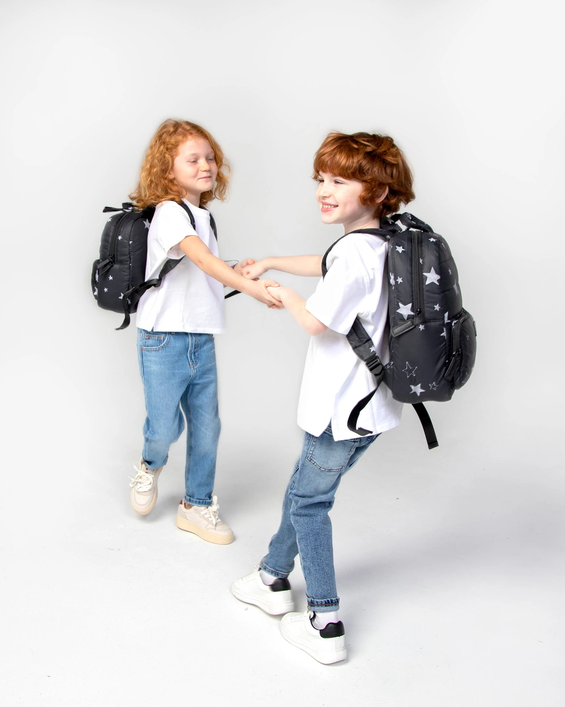 Classic Backpack - Prints | Black Stars Print - Image 6