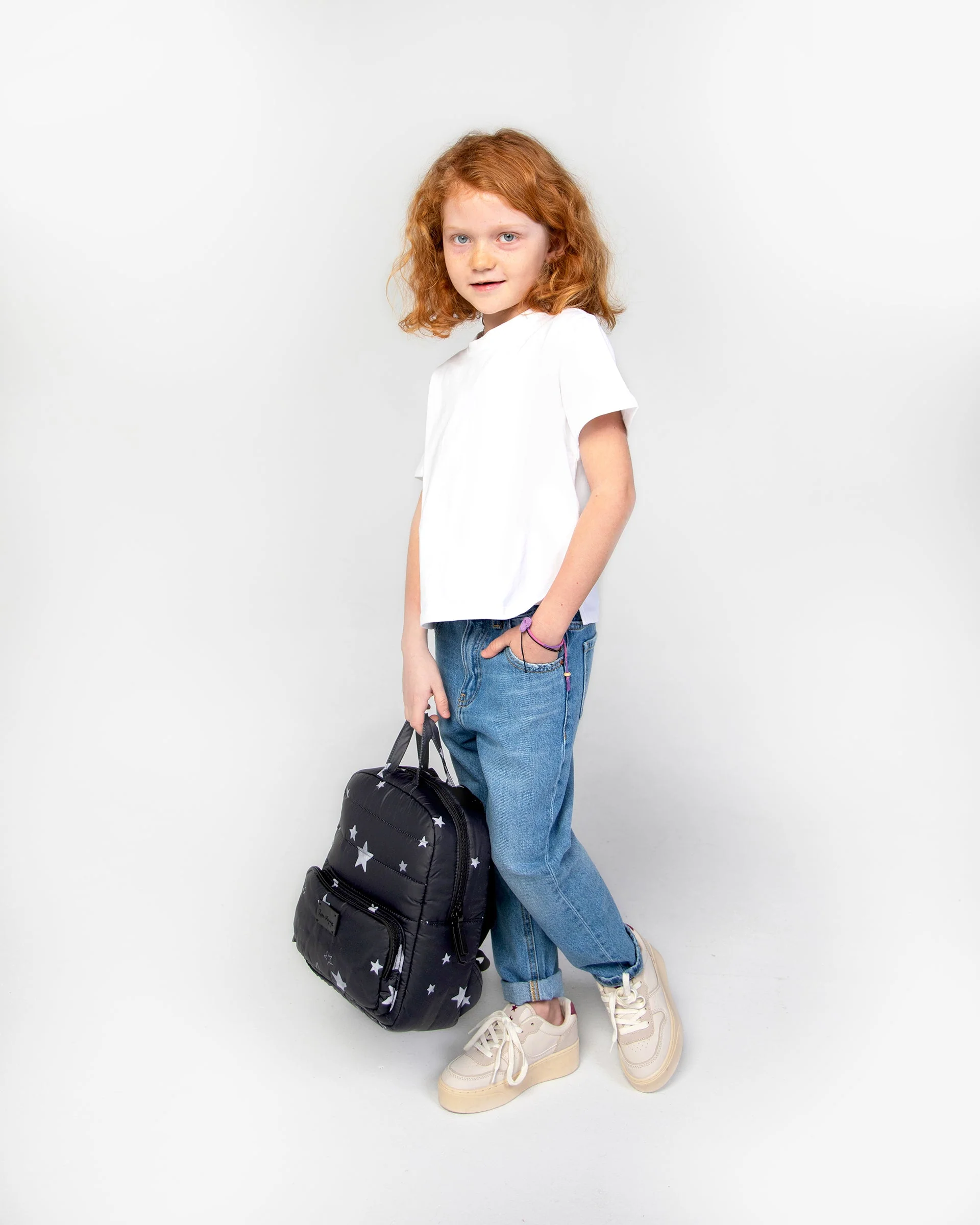 Classic Backpack - Prints | Black Stars Print - Image 7
