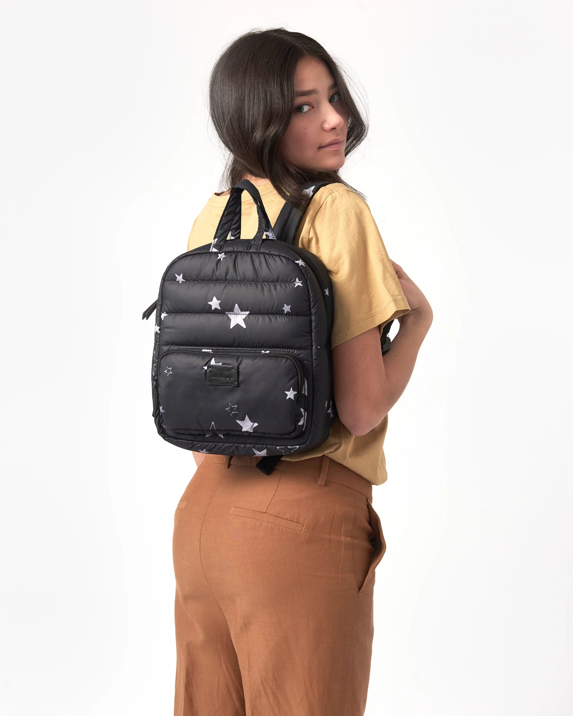 Classic Backpack - Prints | Black Stars Print - Image 8
