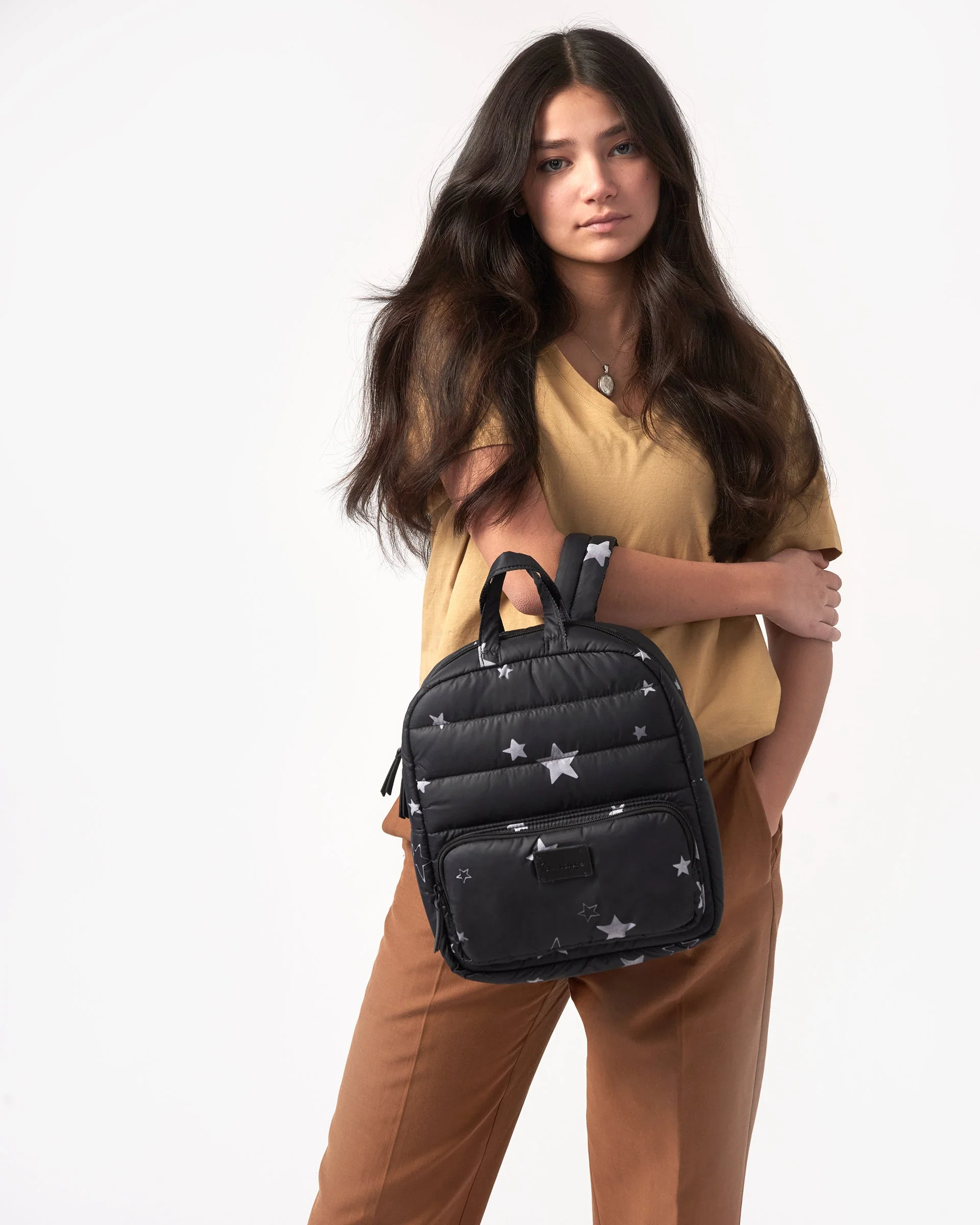 Classic Backpack - Prints | Black Stars Print - Image 9