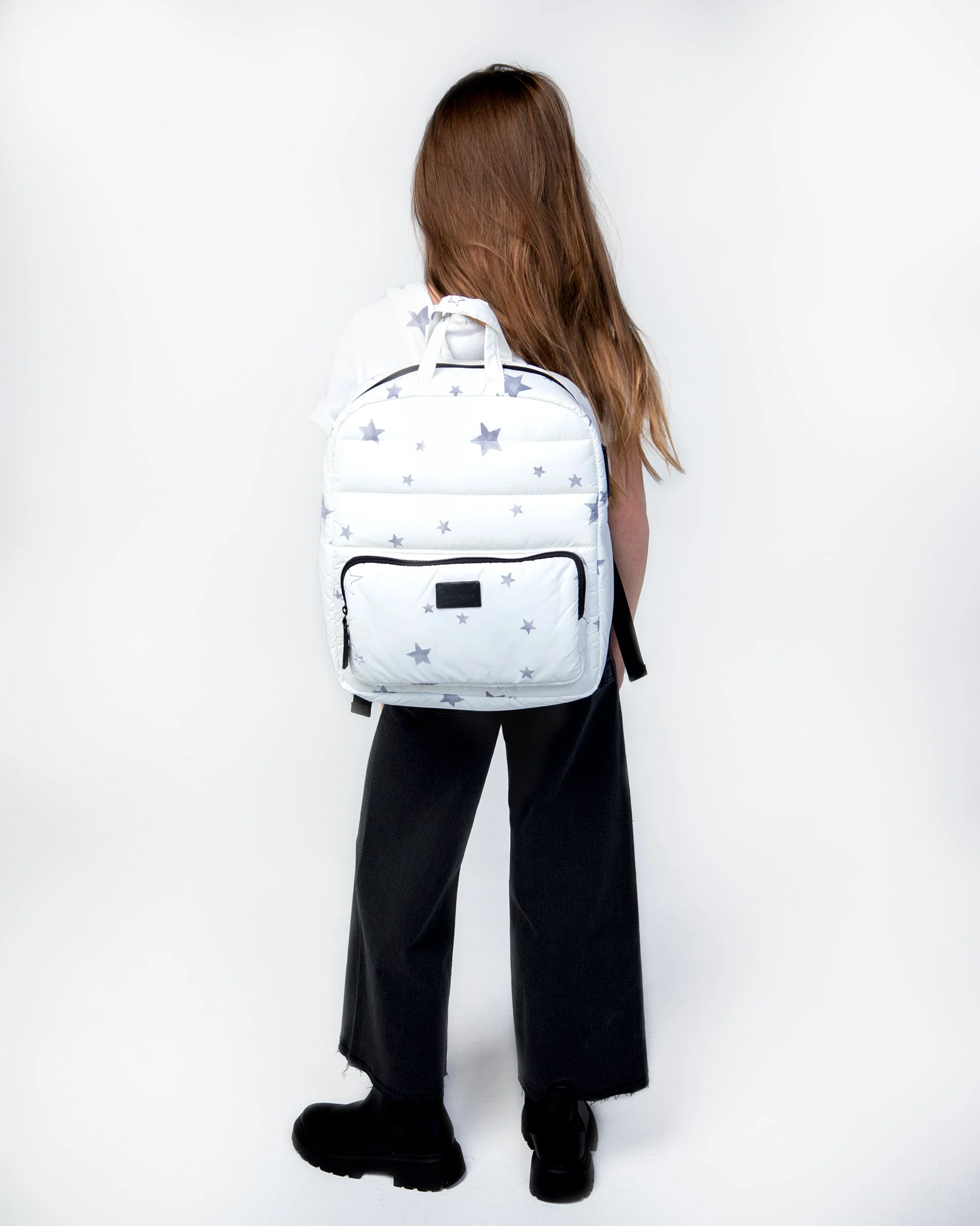 Classic Backpack - Prints | White Stars Print - Image 3