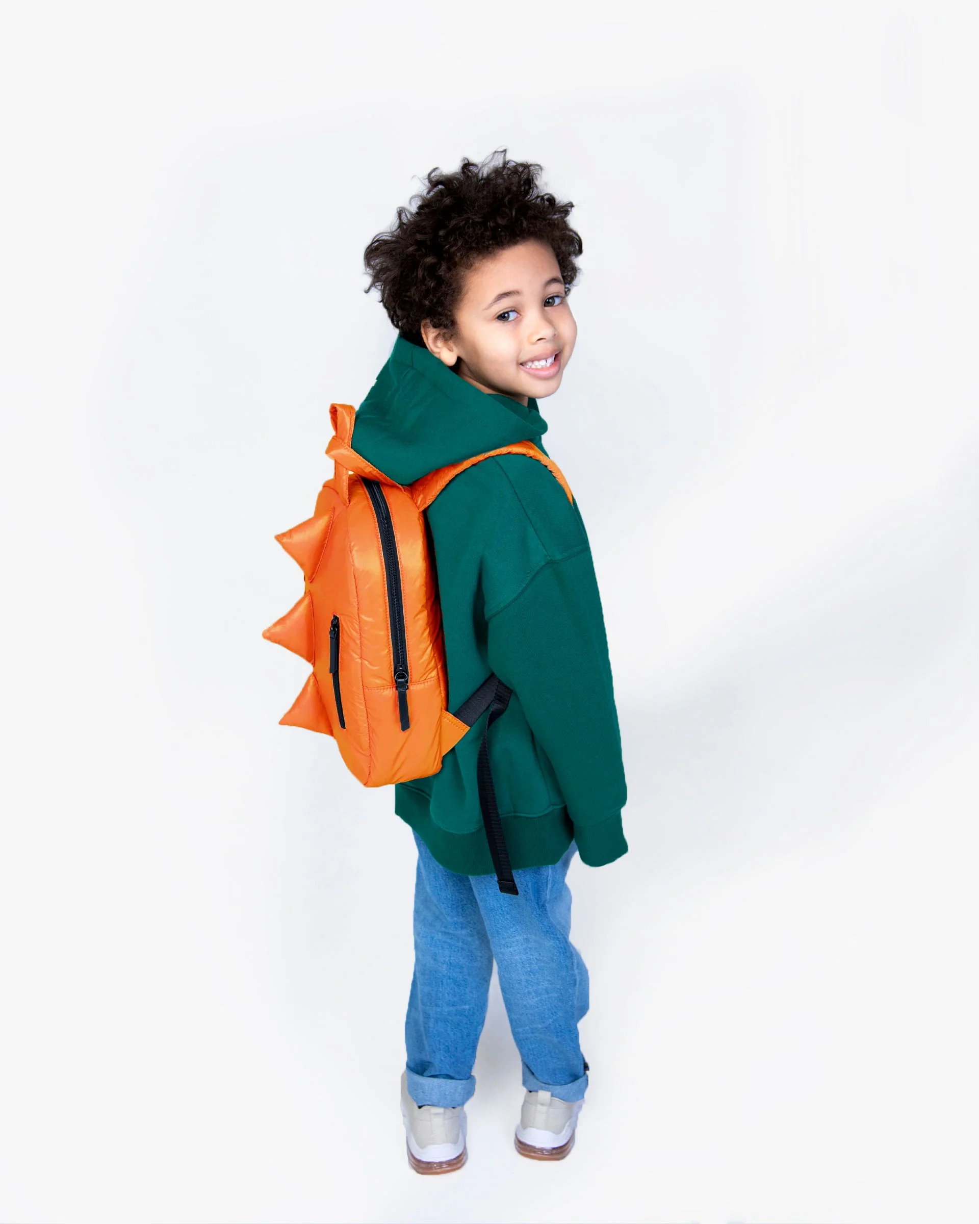 Dino Backpack | Tangerine - Image 3