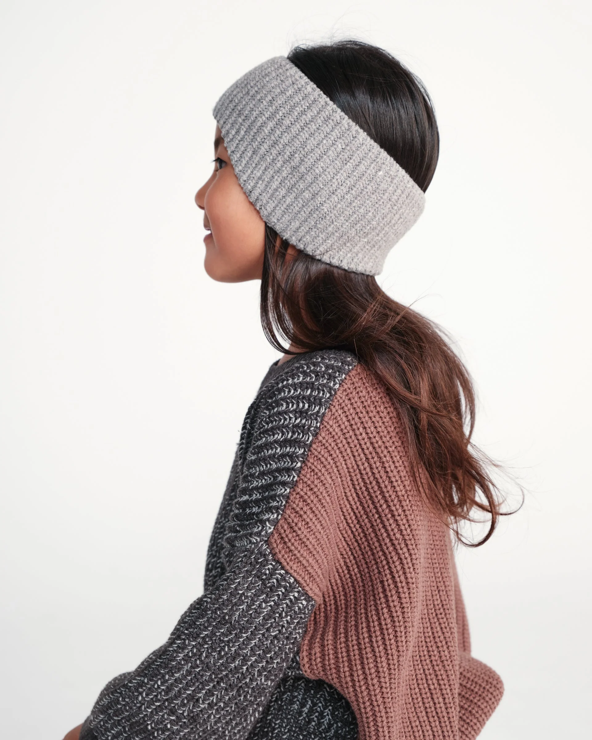 Earband - Chunky | Heather Grey - Image 2
