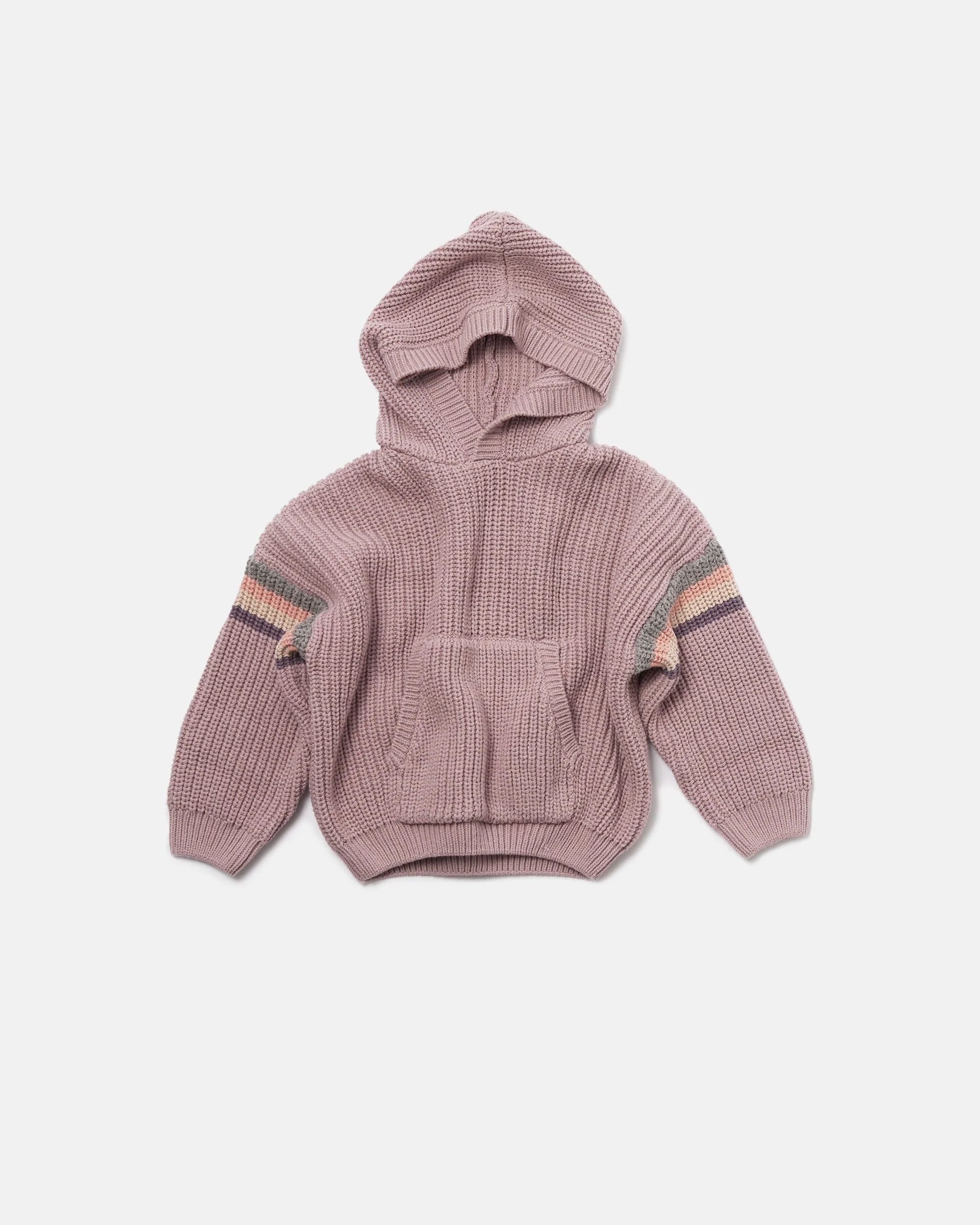 Hooded Boxy Sweater - Chunky | Ash Rose - Image 4