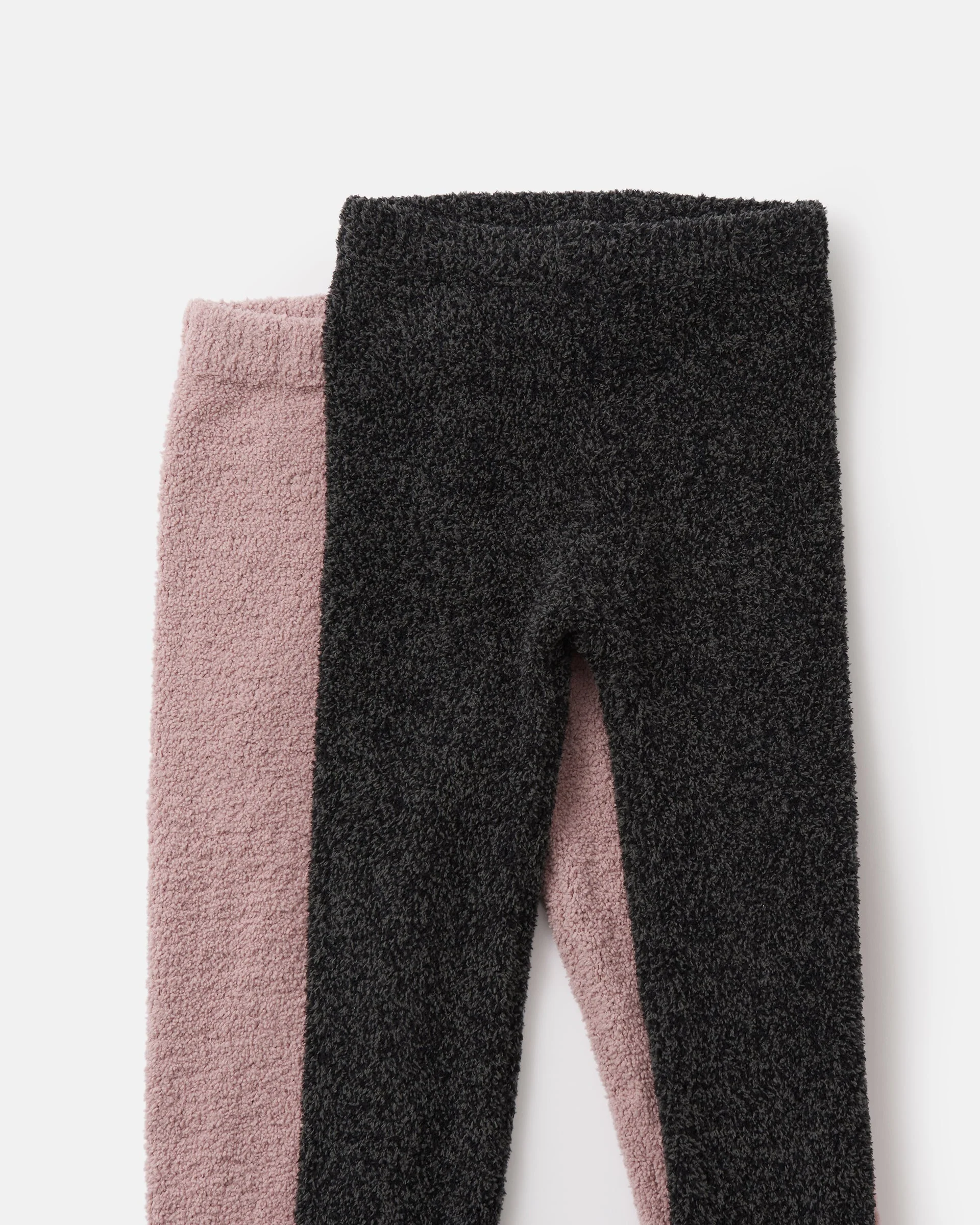 Leggings - Fuzzy | Black Melange - Image 4