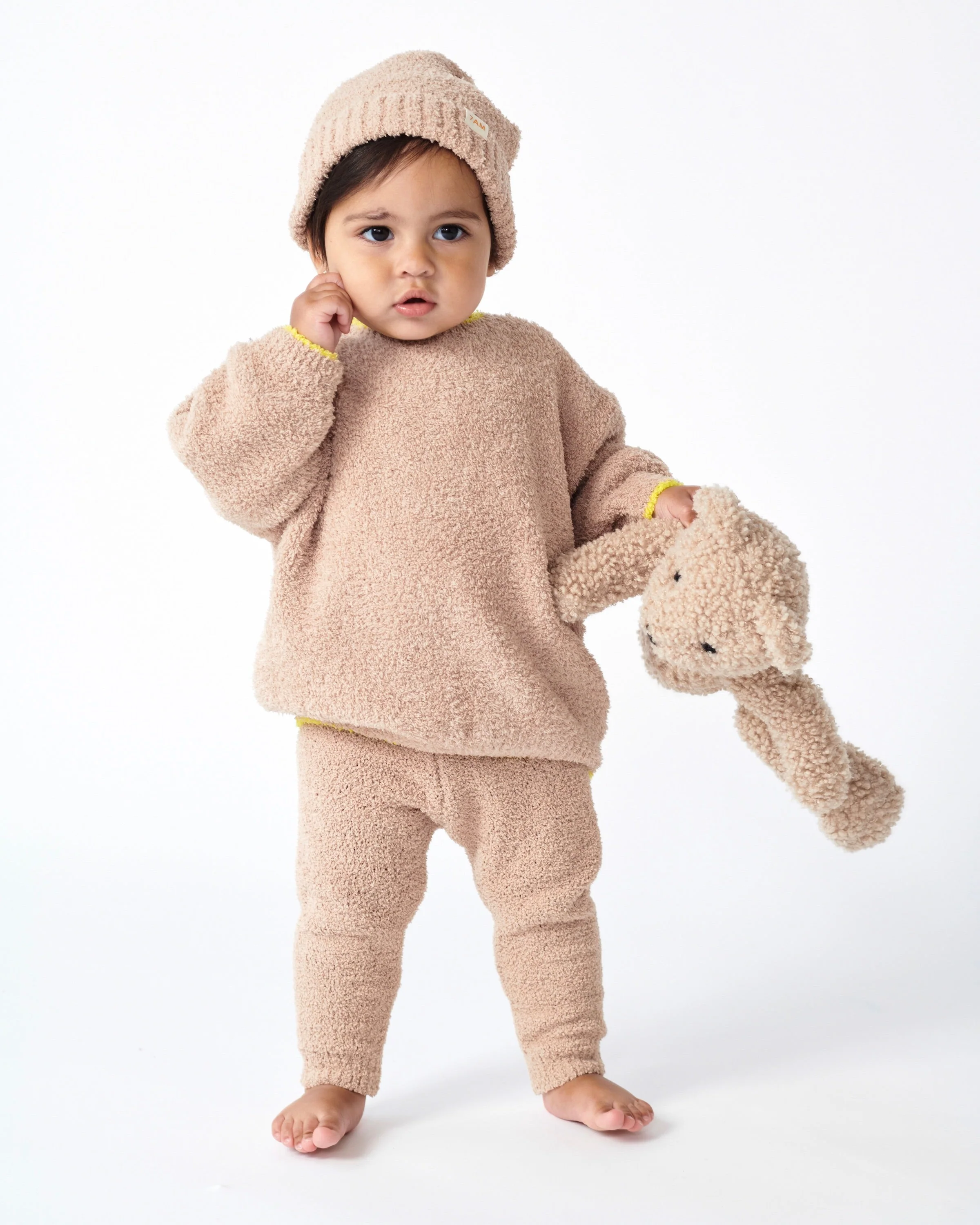 Leggings - Fuzzy | Pecan - Image 8
