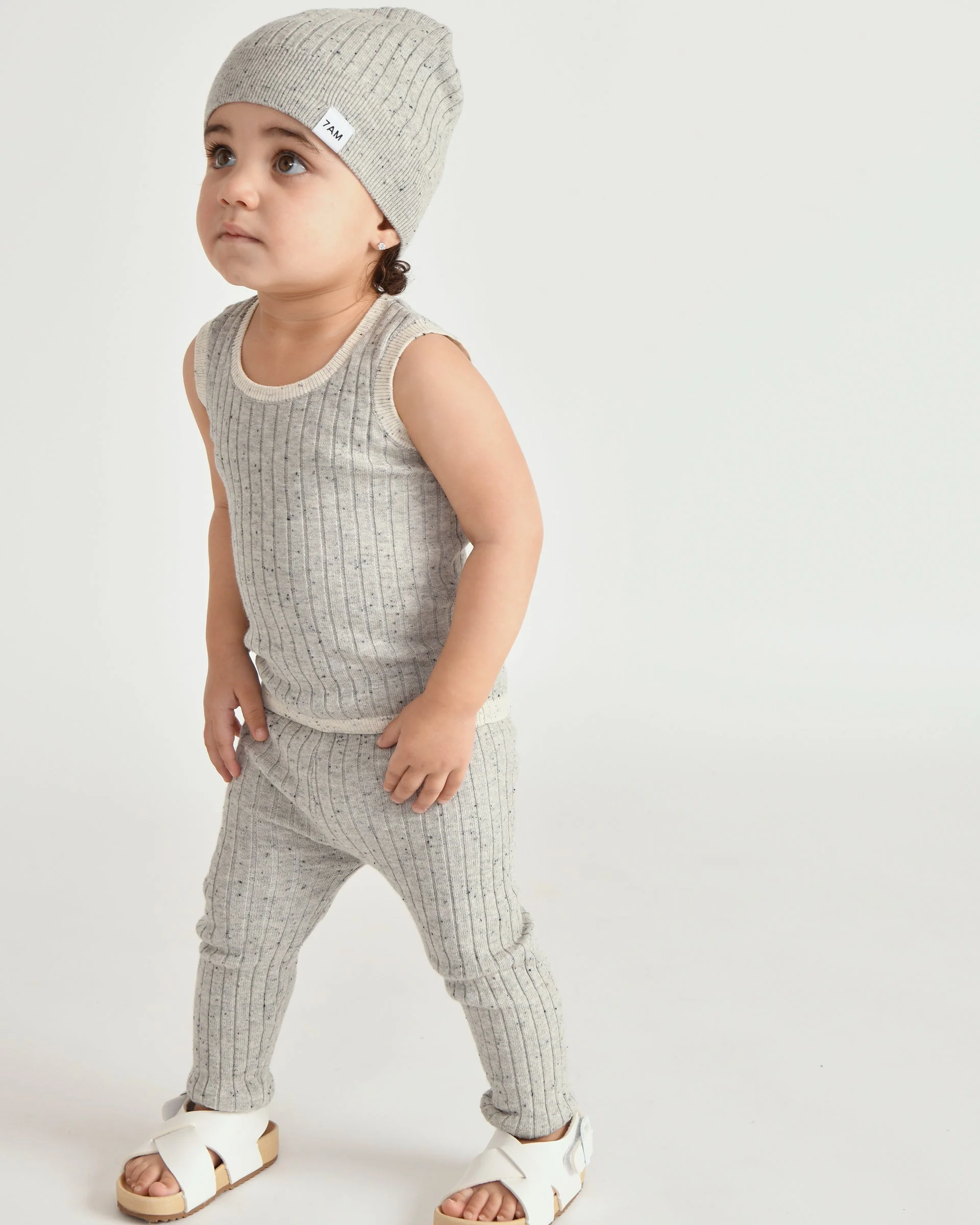 Leggings - Hug Me | Light Heather Grey - Image 10