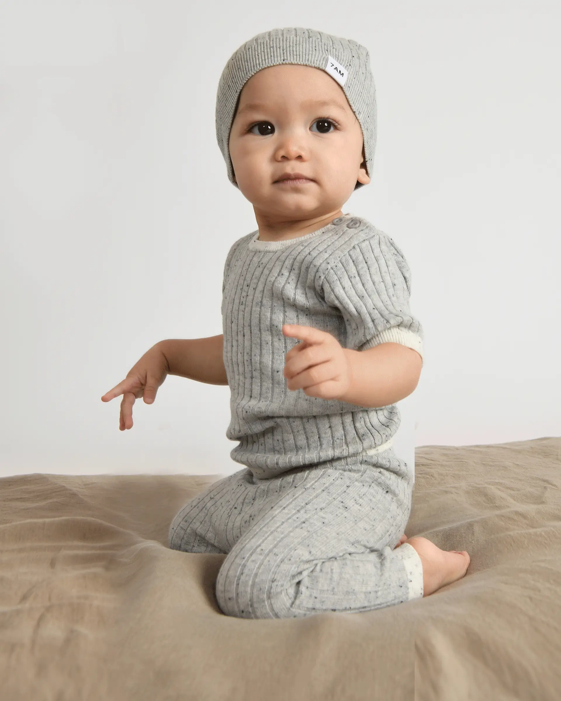 Leggings - Hug Me | Light Heather Grey - Image 13