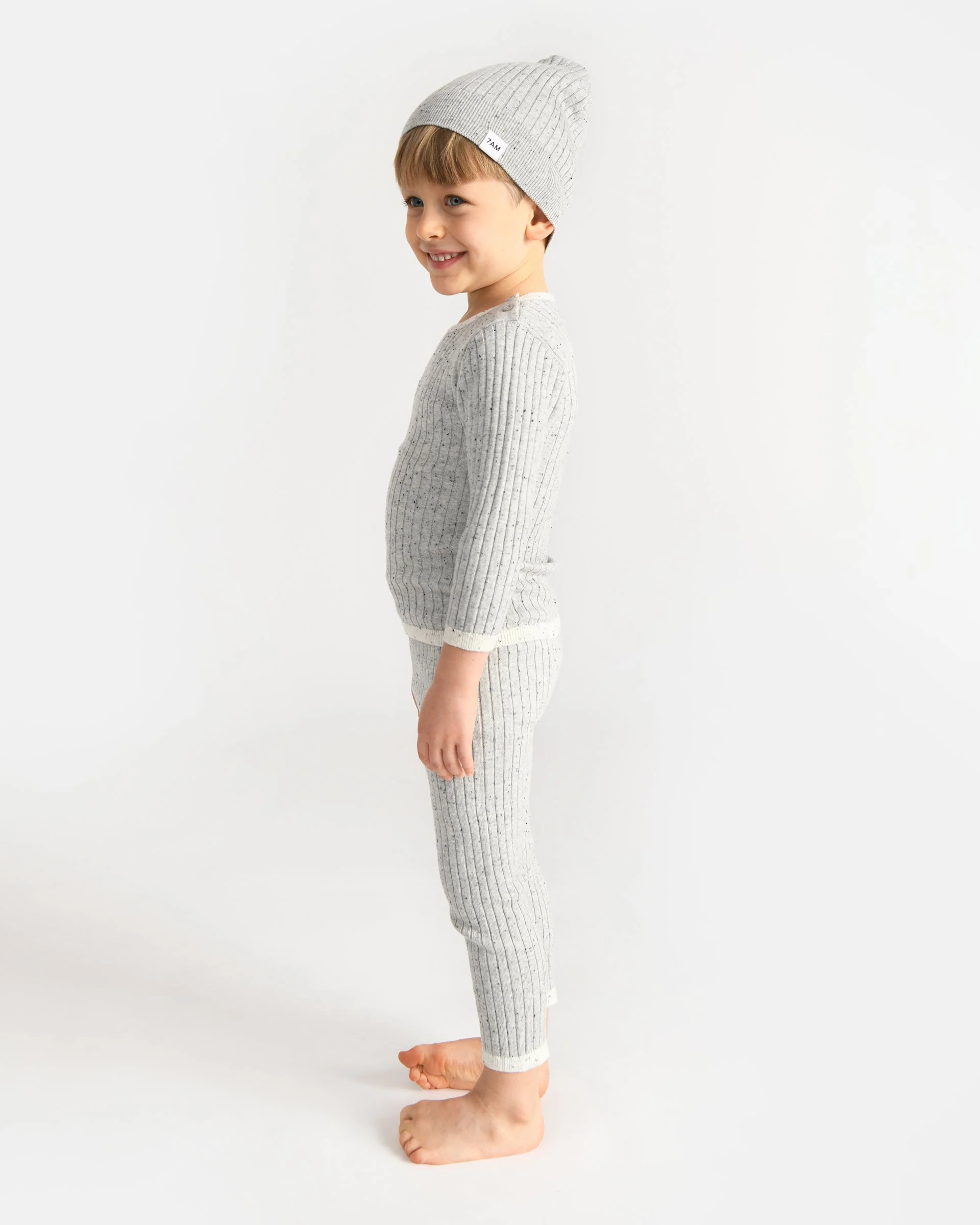 Leggings - Hug Me | Light Heather Grey - Image 17
