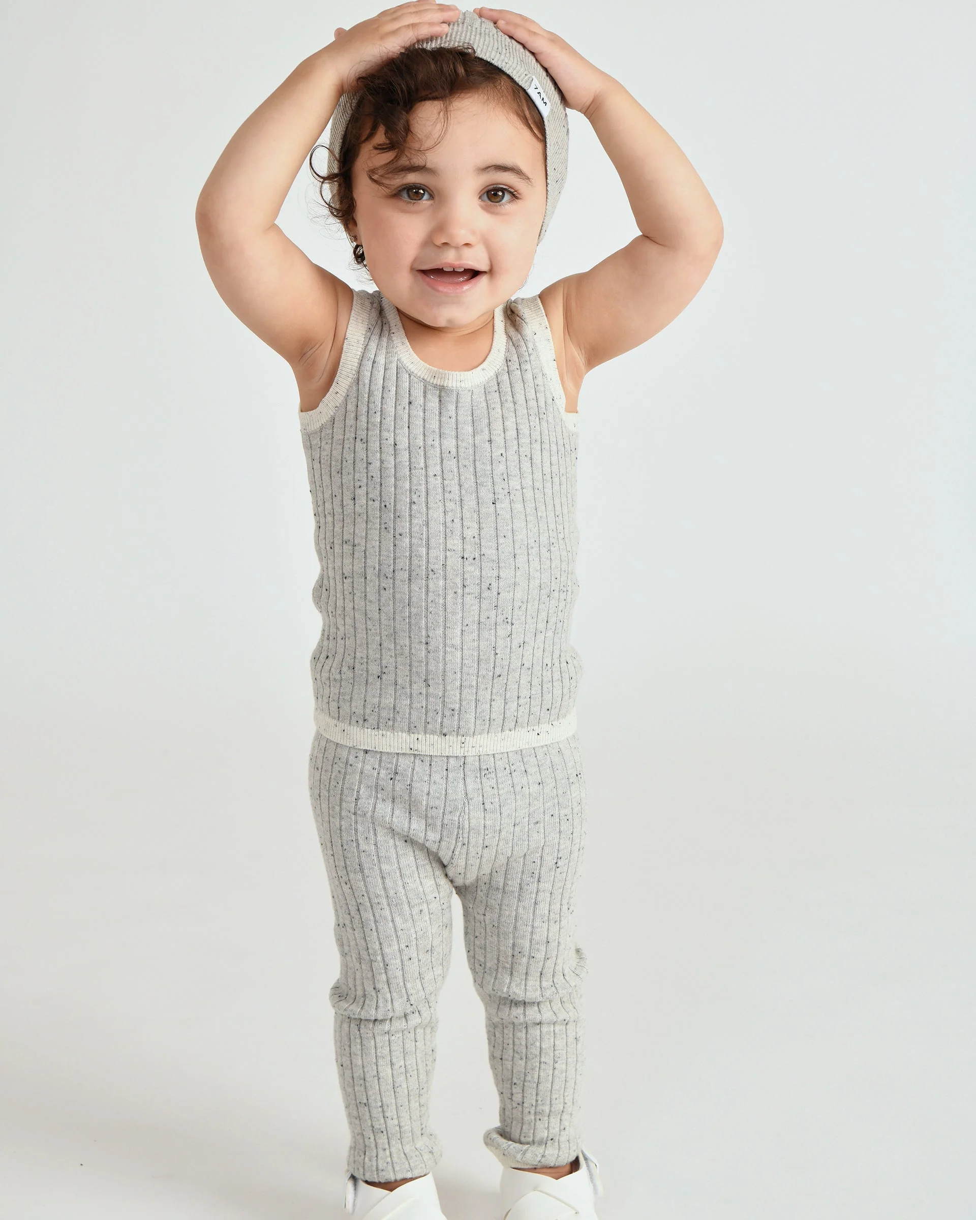 Leggings - Hug Me | Light Heather Grey - Image 7