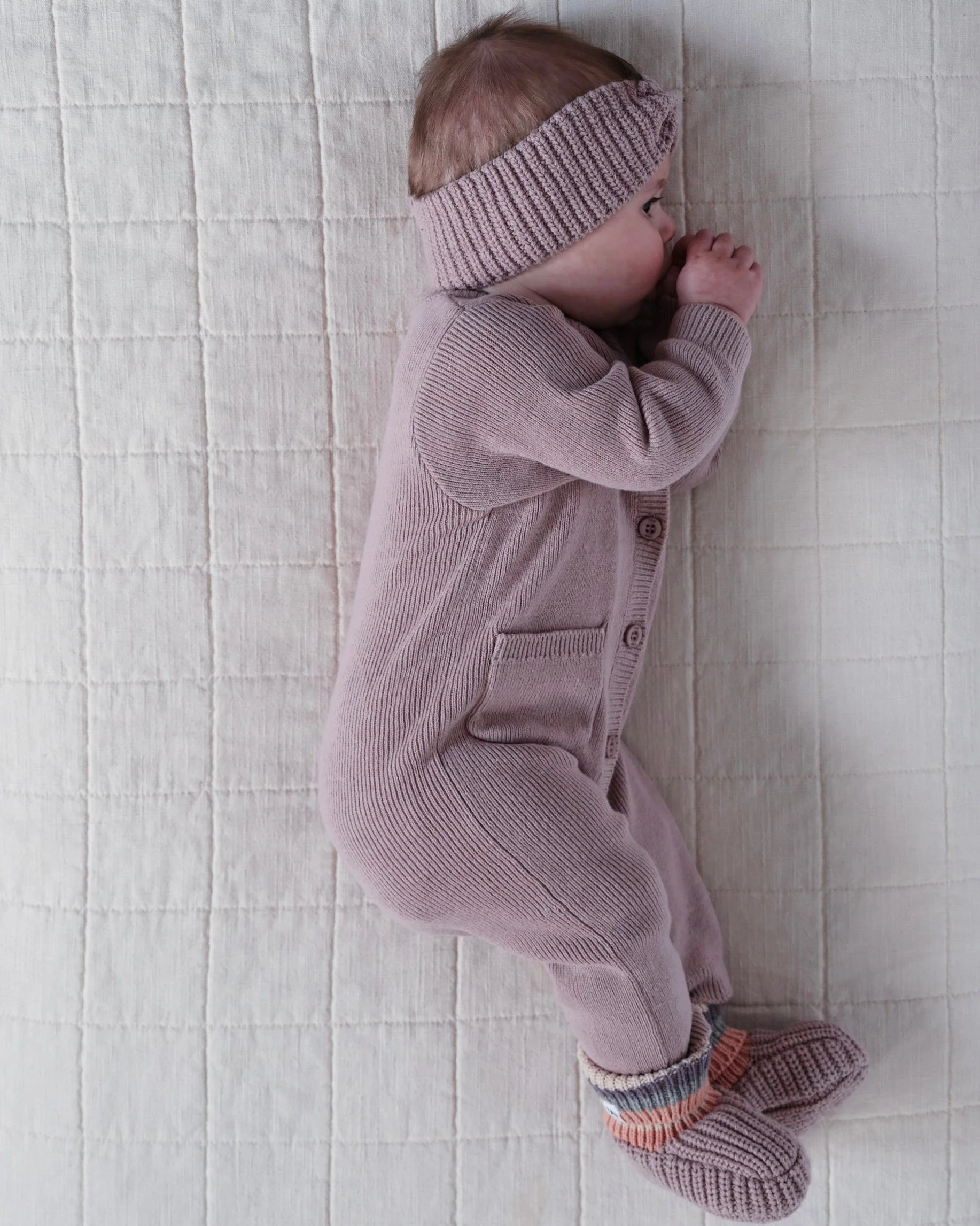 Long Sleeve Ribbed Jumpsuit - Chunky | Ash Rose - Image 2