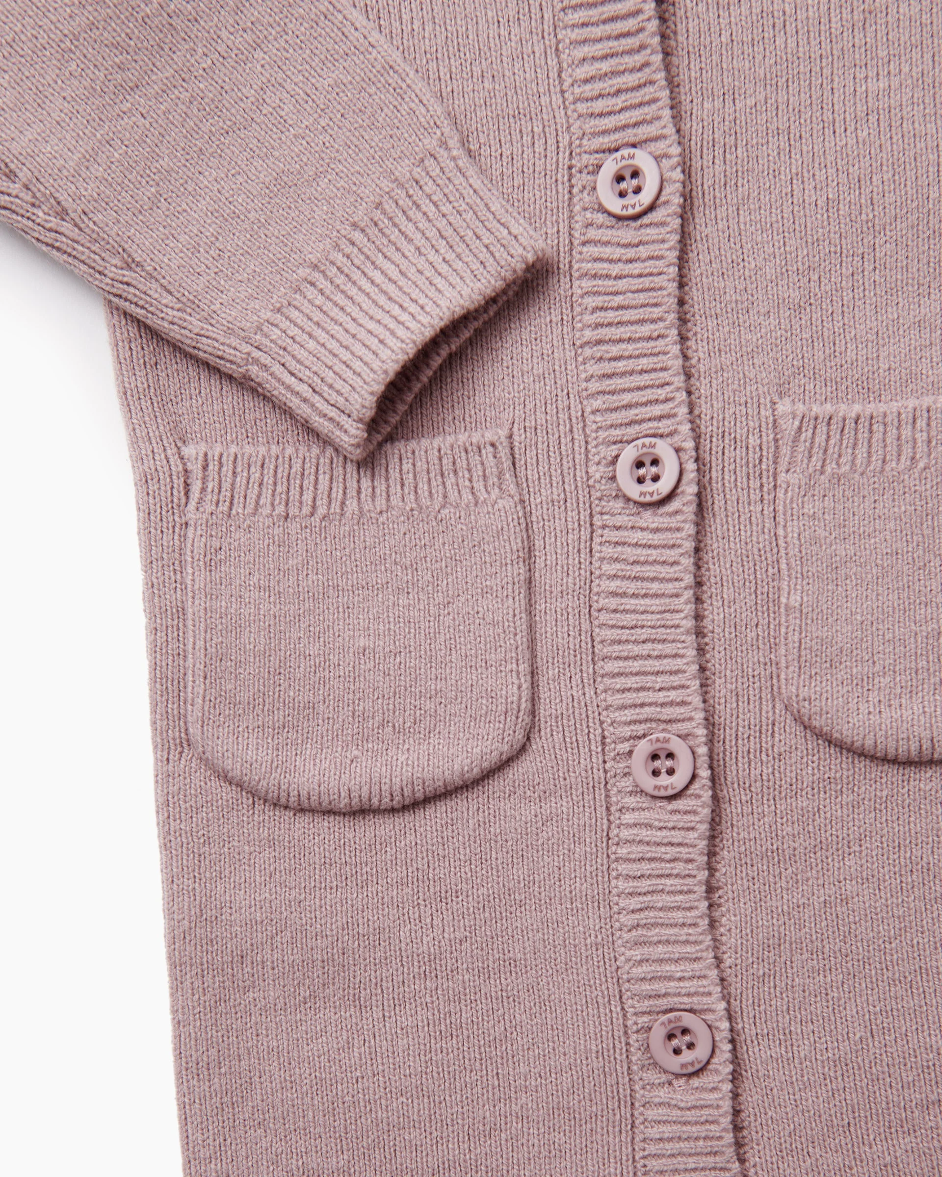 Long Sleeve Ribbed Jumpsuit - Chunky | Ash Rose - Image 5