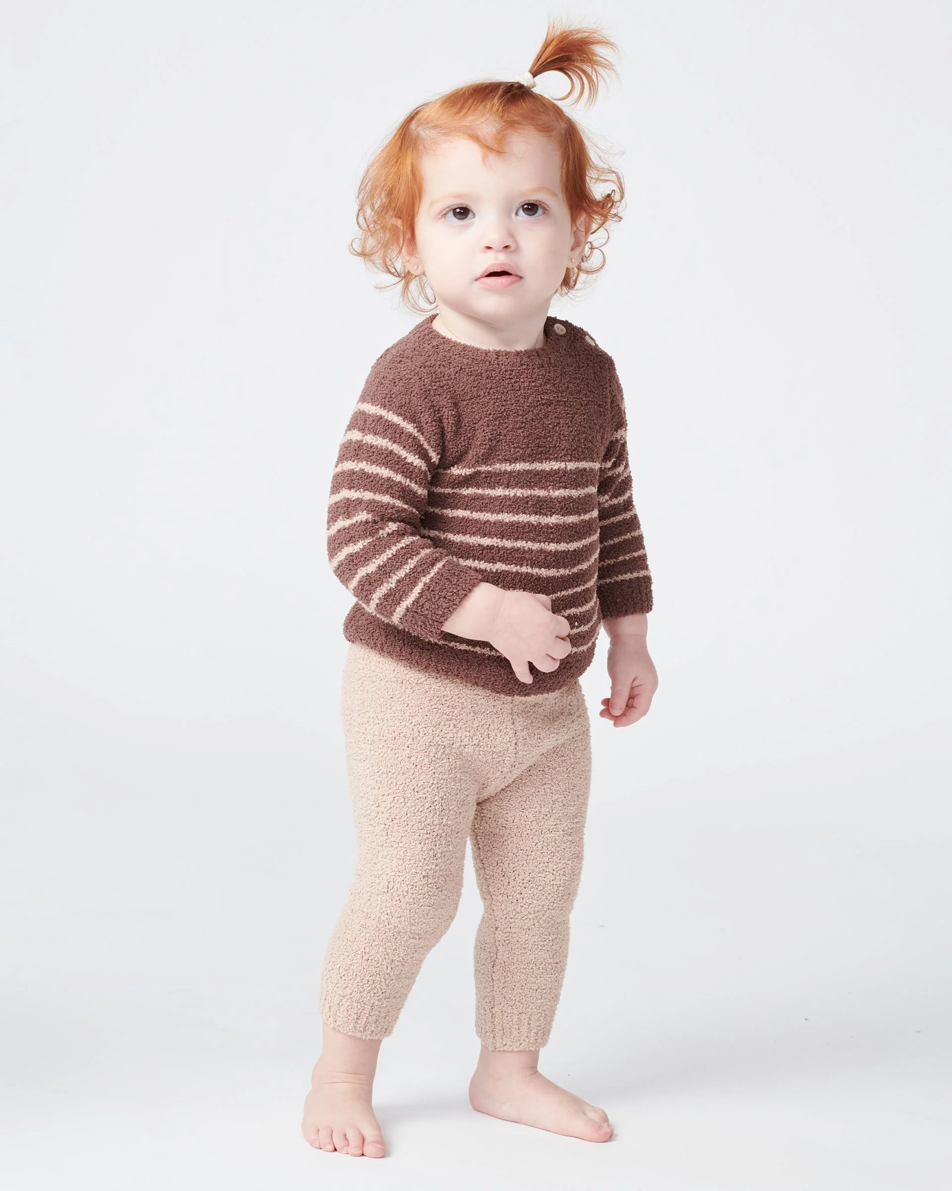 Long Sleeve Top Striped - Fuzzy | Choco/Pecan - Image 10