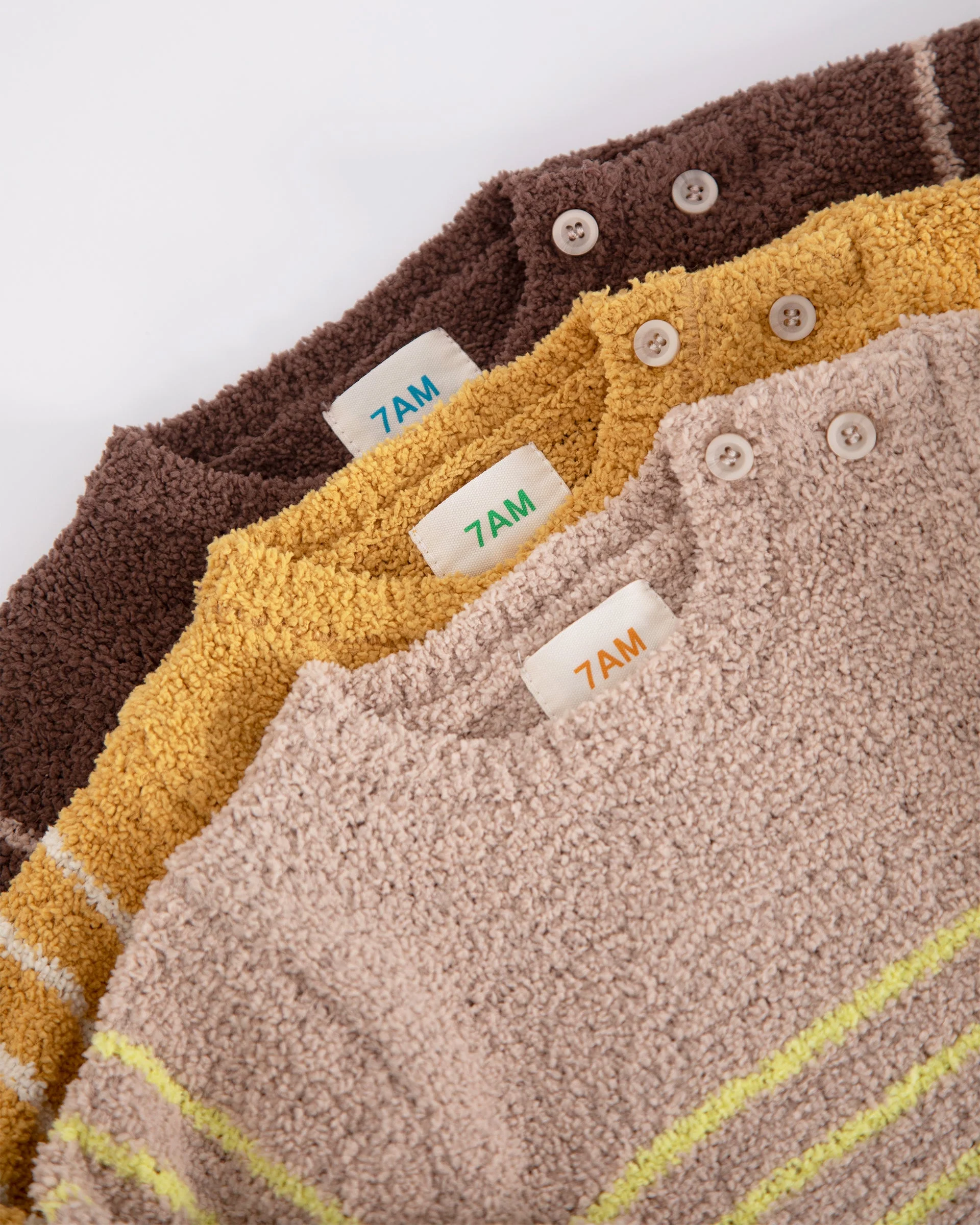 Long Sleeve Top Striped - Fuzzy | Choco/Pecan - Image 7