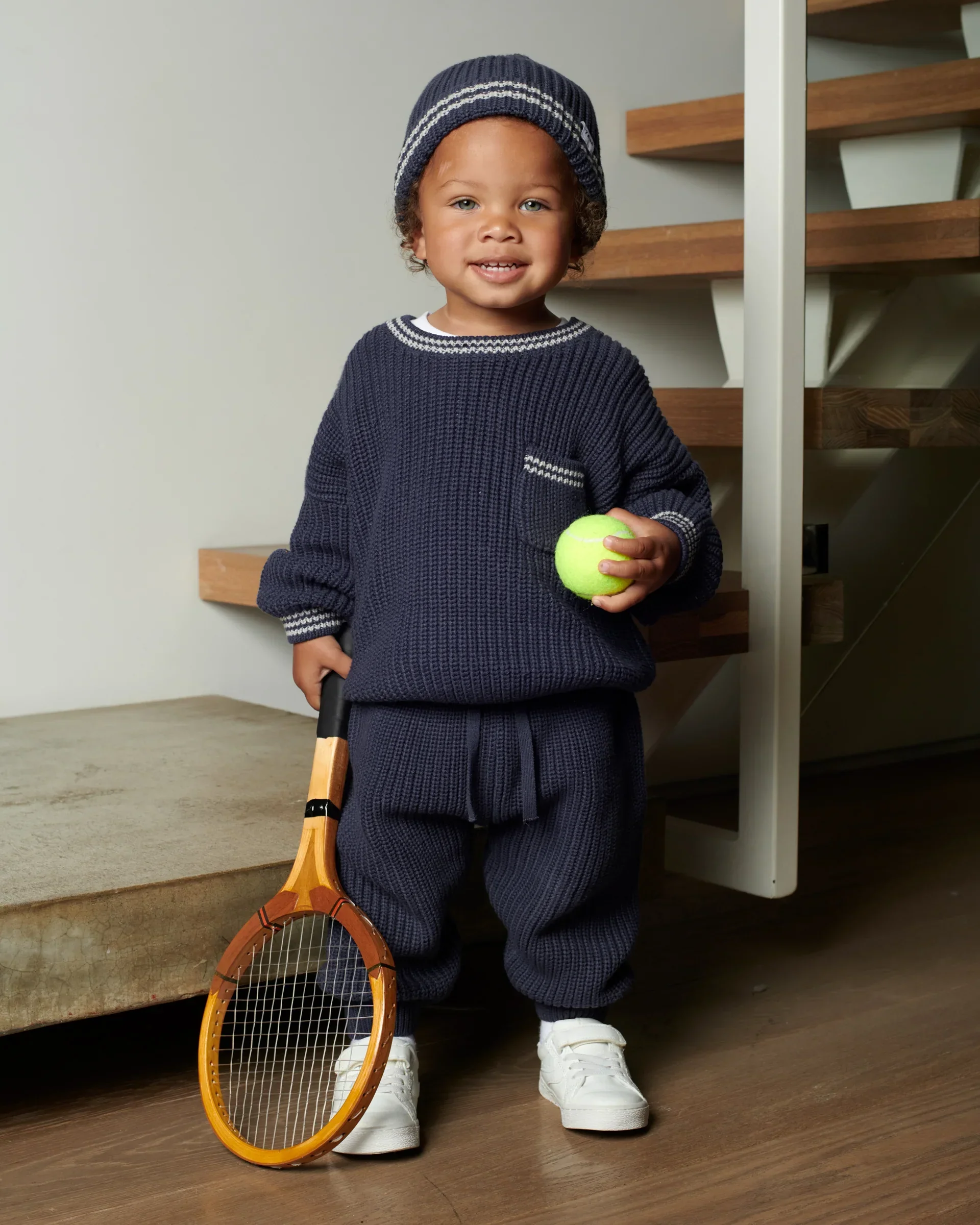 Lounge Pants - Chunky Tennis | Navy - Image 2